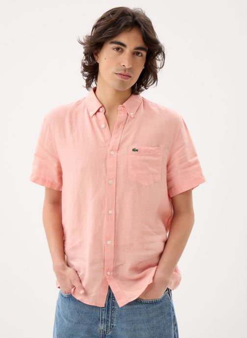 Lacoste Hemden Woven Shirts CH5699 herren rosa