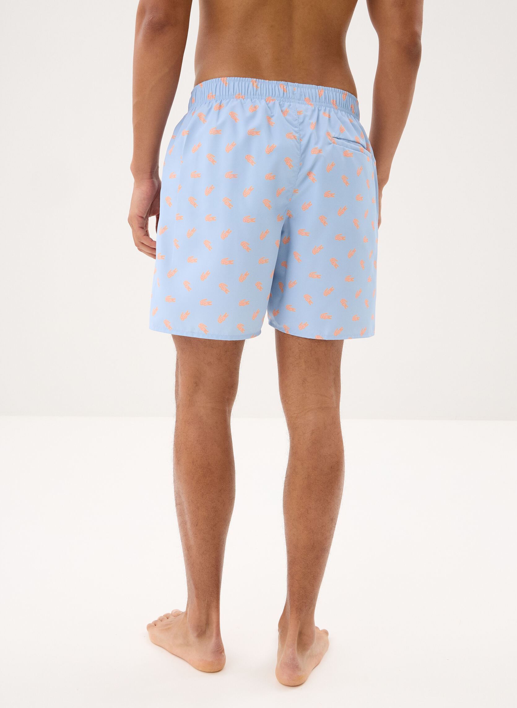 Shorts de bain Maillot De Bain MH1851 homme bleu Lacoste Shorts de bain Maillot De Bain MH1851 homme bleu Chambray