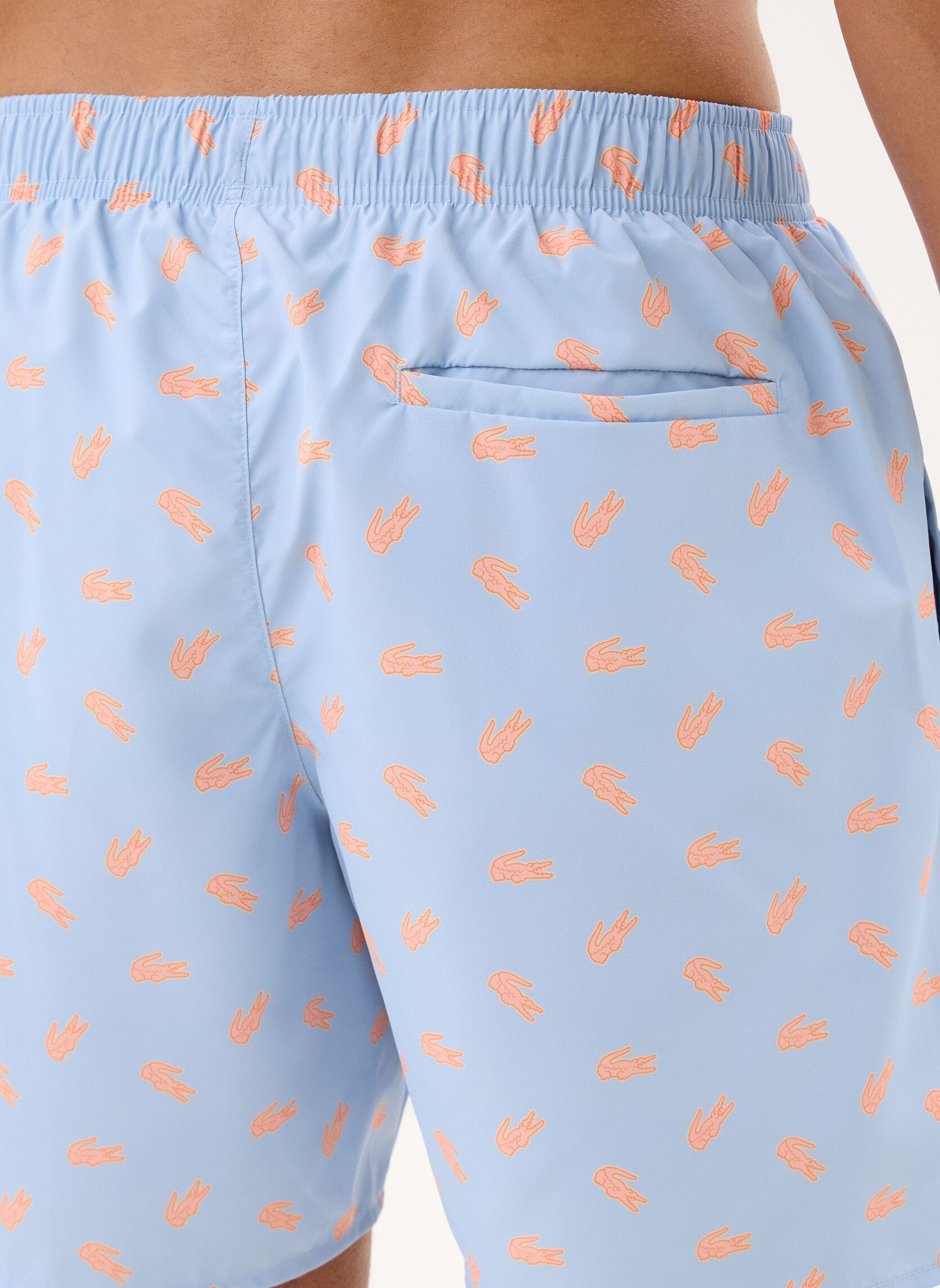 Shorts de bain Maillot De Bain MH1851 homme bleu Lacoste Shorts de bain Maillot De Bain MH1851 homme bleu Chambray