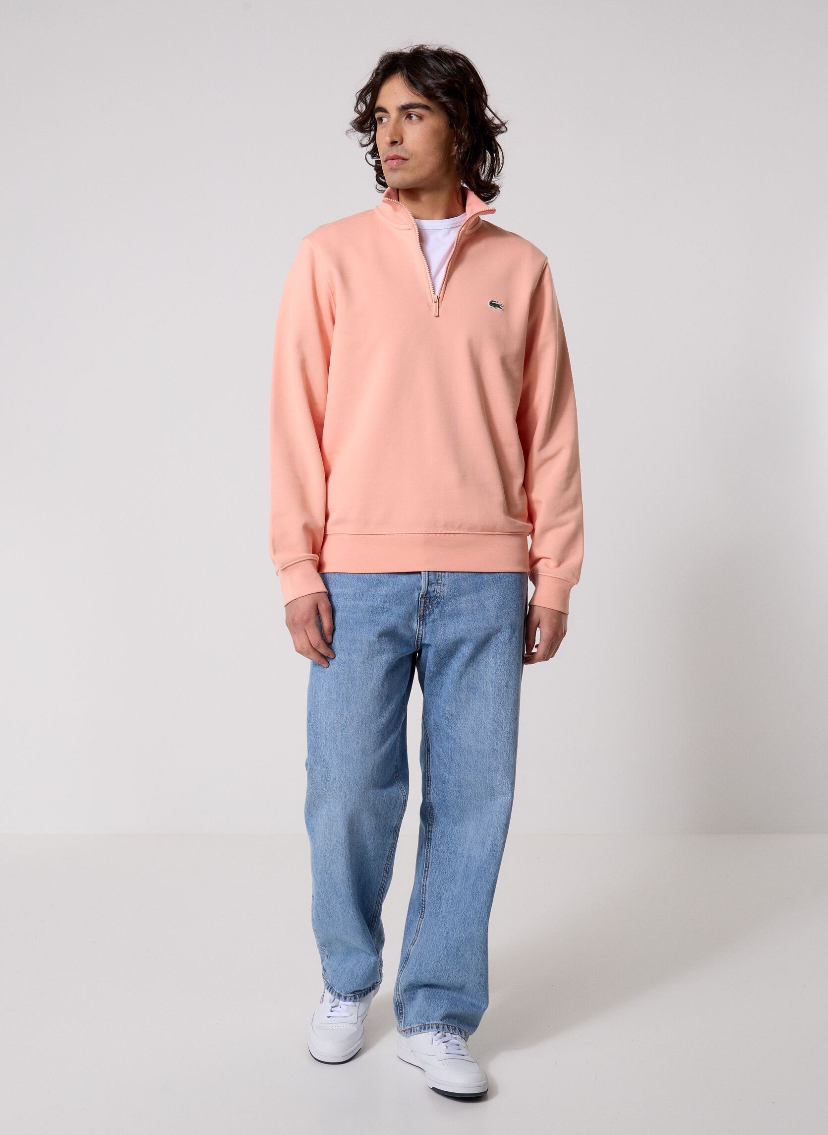 Sweats Sweatshirt SH9774 homme rose Lacoste Sweats Sweatshirt SH9774 homme rose Miami