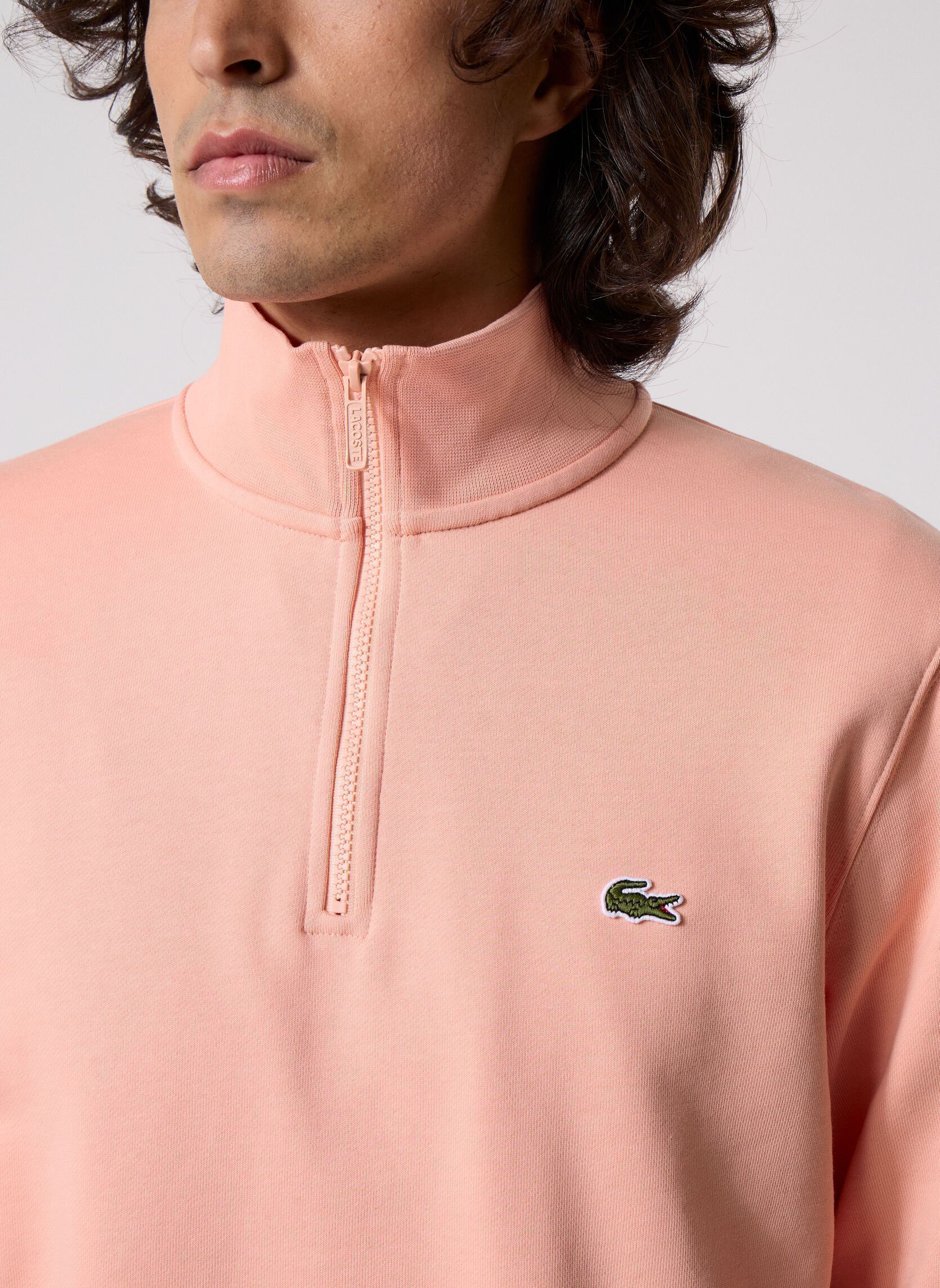 Sweats Sweatshirt SH9774 homme rose Lacoste Sweats Sweatshirt SH9774 homme rose Miami