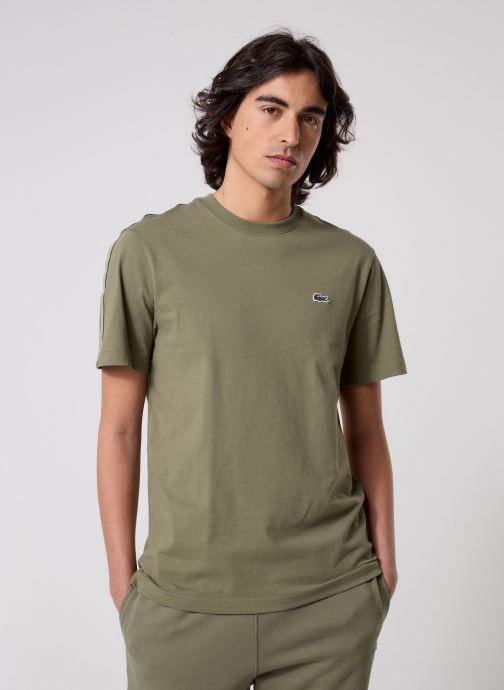 Lacoste T-shirts met korte mouwen Tee-Shirt TH0888 heren groen