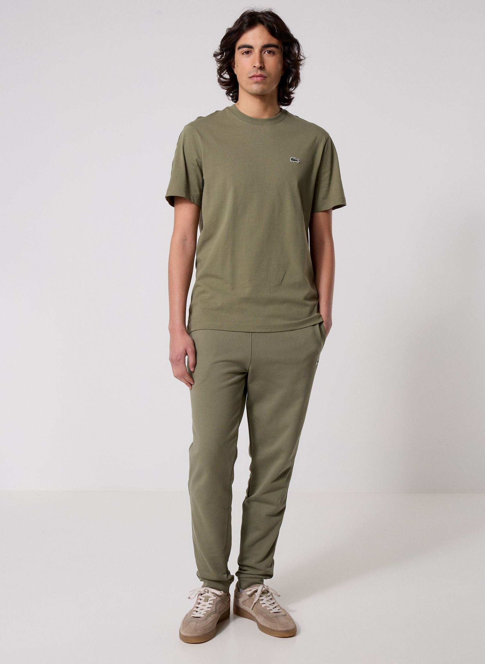 Joggings Pantalon de survêtement XH0883 homme vert Lacoste Joggings Pantalon de survêtement XH0883 homme vert KAKI