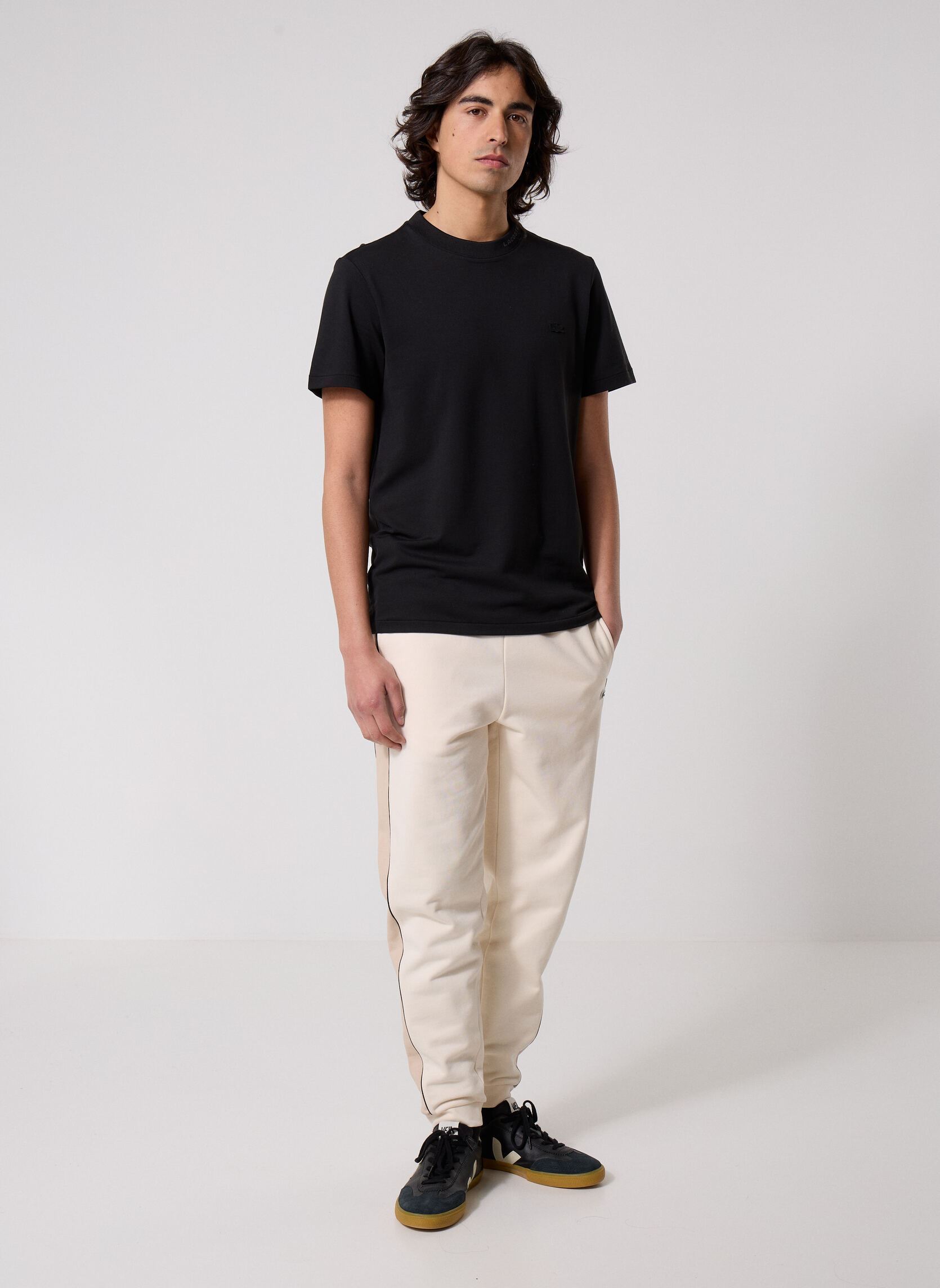 Joggings Pantalon de survêtement XH0898 homme blanc Lacoste Joggings Pantalon de survêtement XH0898 homme blanc Laponie/Lionne