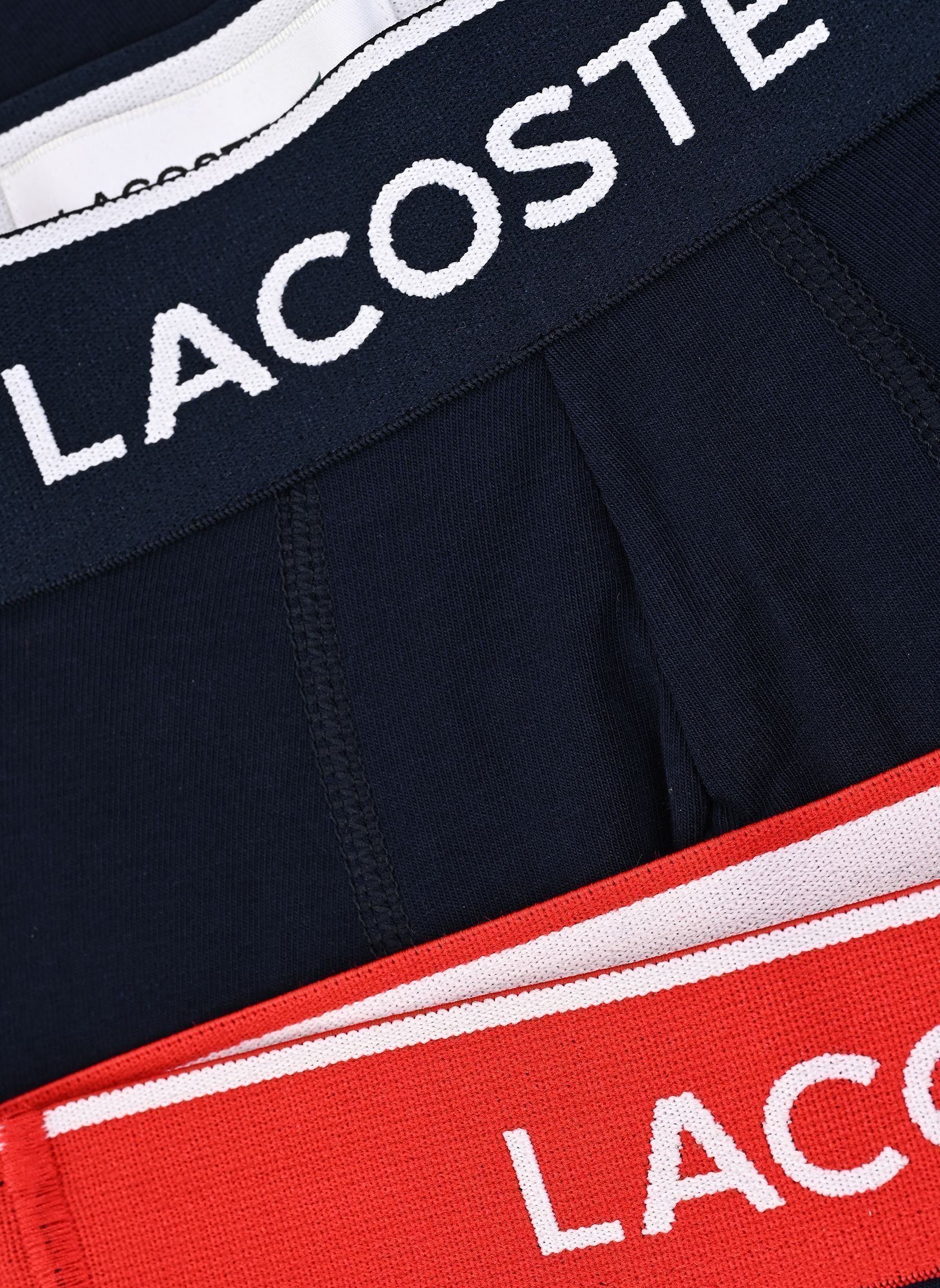 Zwemboxers Boxer 5H1297 heren blauw Lacoste Zwemboxers Boxer 5H1297 heren blauw MARINE/VERT-ROUGE-MARINE