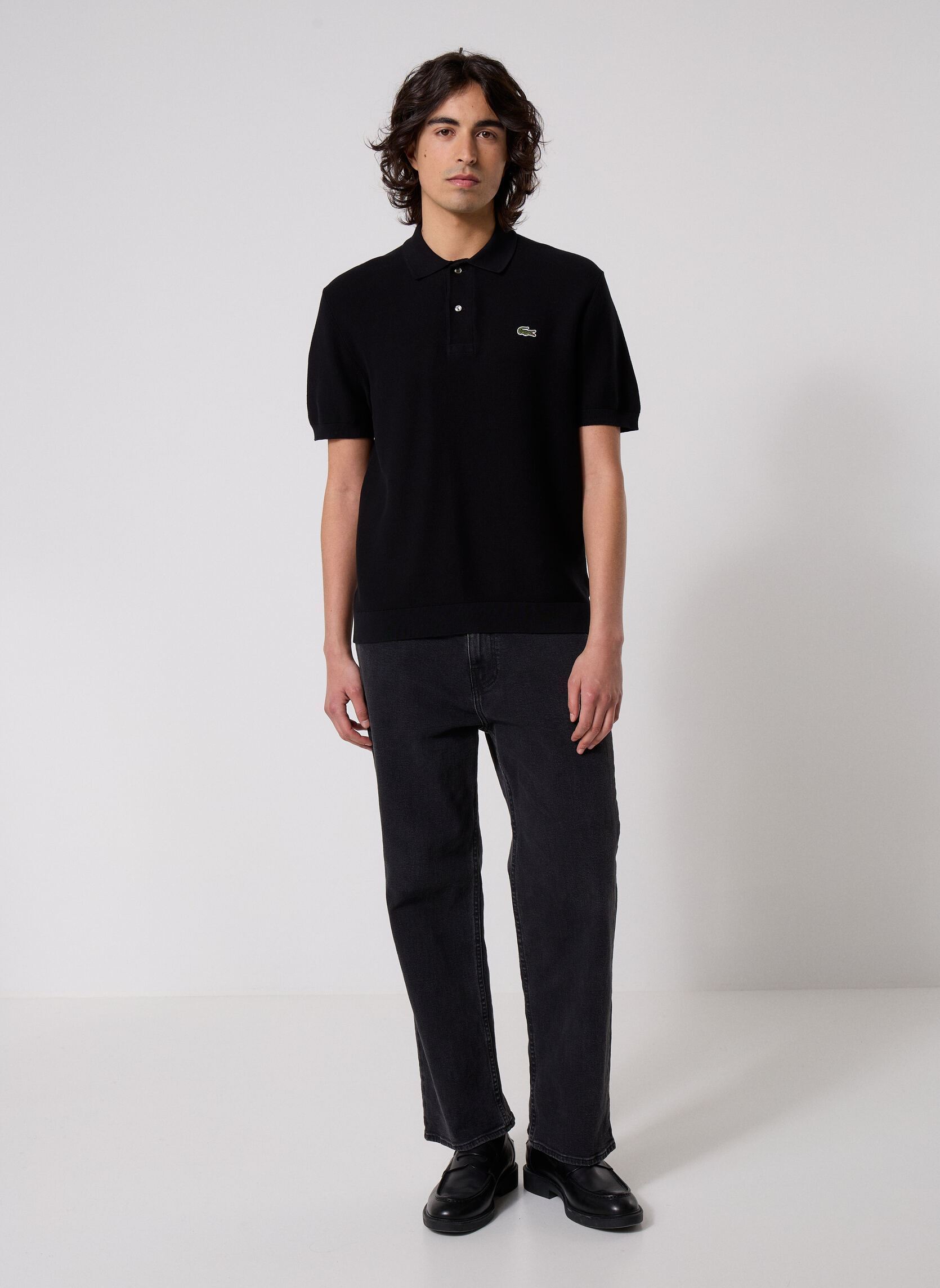 Pulls Sweater Male AH1043 homme noir Lacoste Pulls Sweater Male AH1043 homme noir Noir