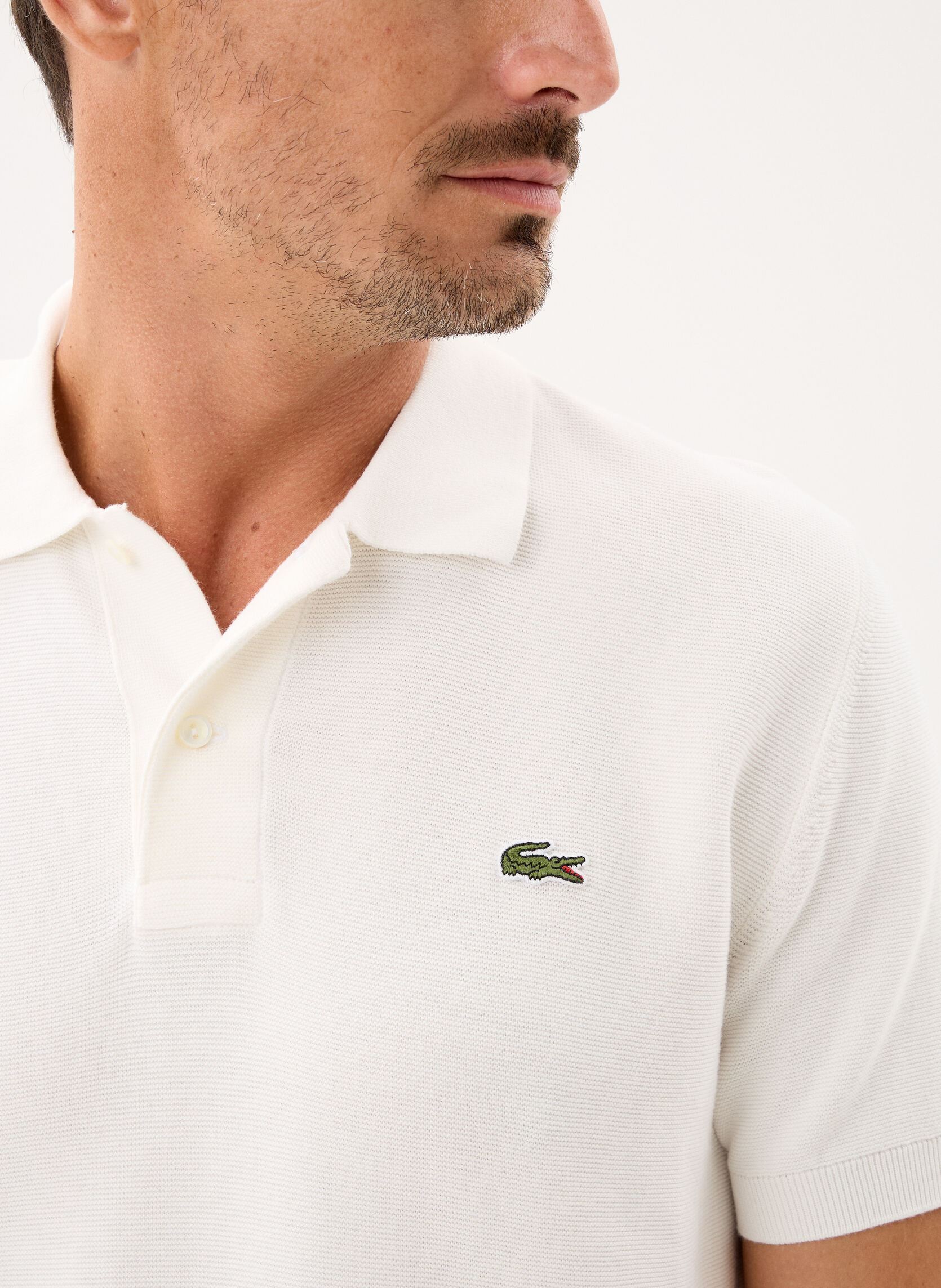 Pullover Sweater Male AH1043 herren weiß Lacoste Pullover Sweater Male AH1043 herren weiß FARINE