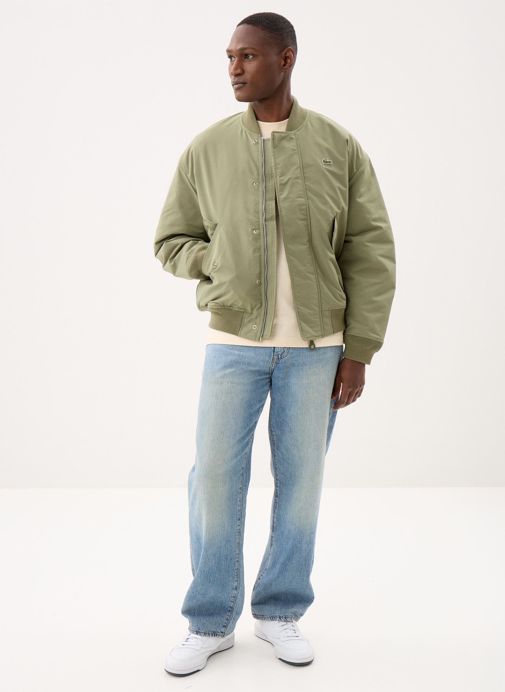 Bomberjacken Blouson BH1204 herren grün Lacoste Bomberjacken Blouson BH1204 herren grün KAKI