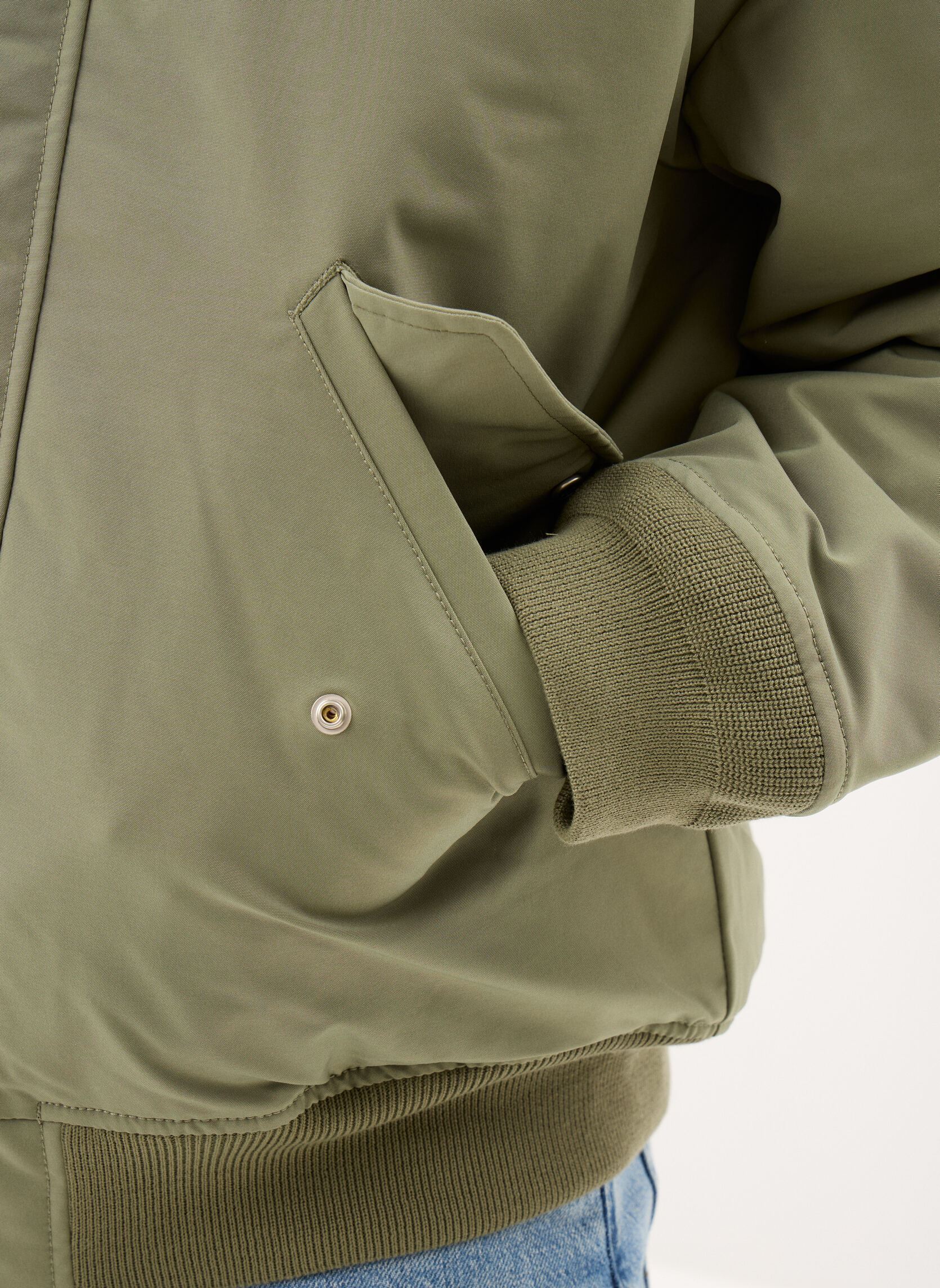 Bomberjacken Blouson BH1204 herren grün Lacoste Bomberjacken Blouson BH1204 herren grün KAKI