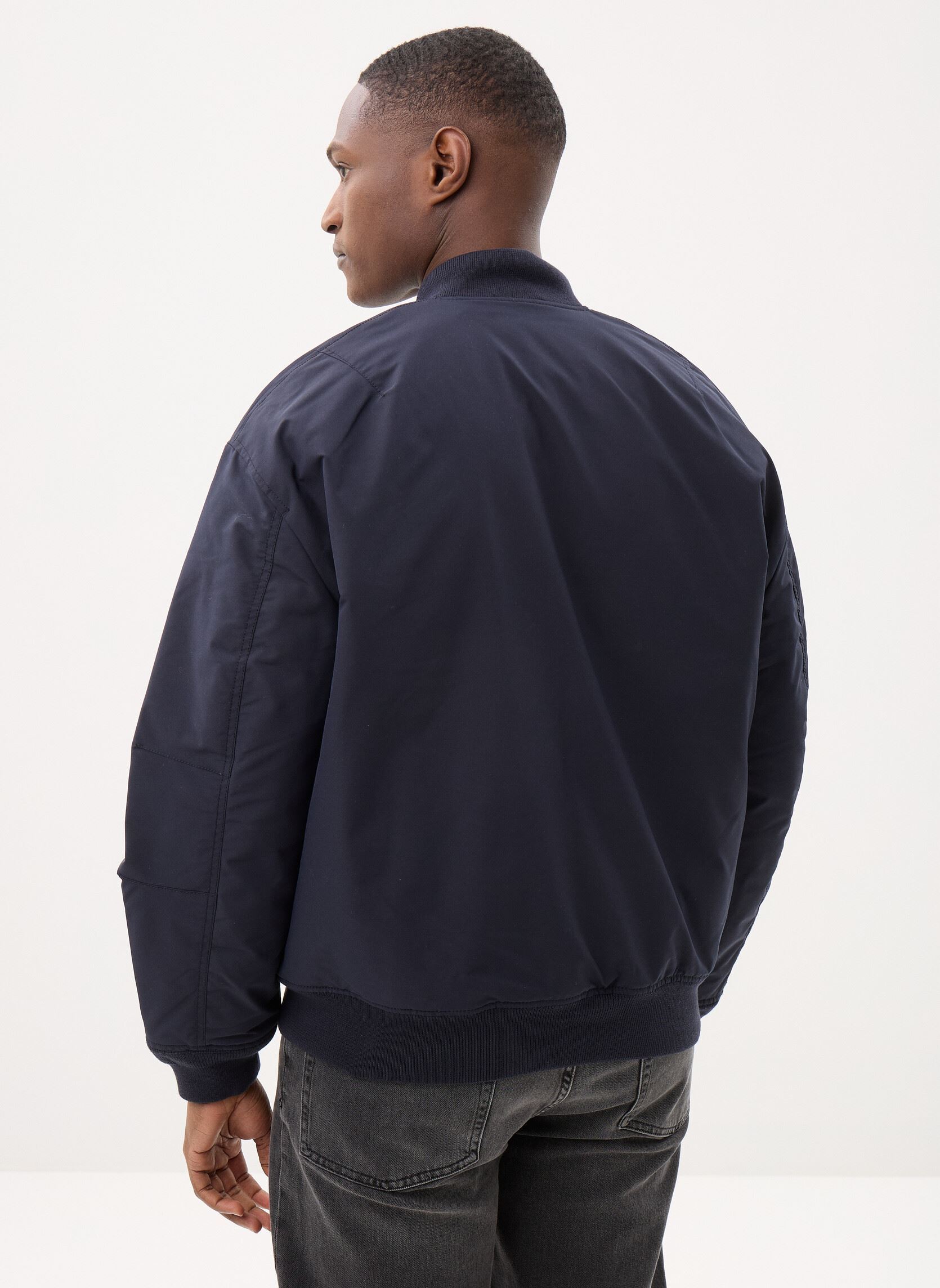 Blousons Blouson BH1204 homme bleu Lacoste Blousons Blouson BH1204 homme bleu ABIMES