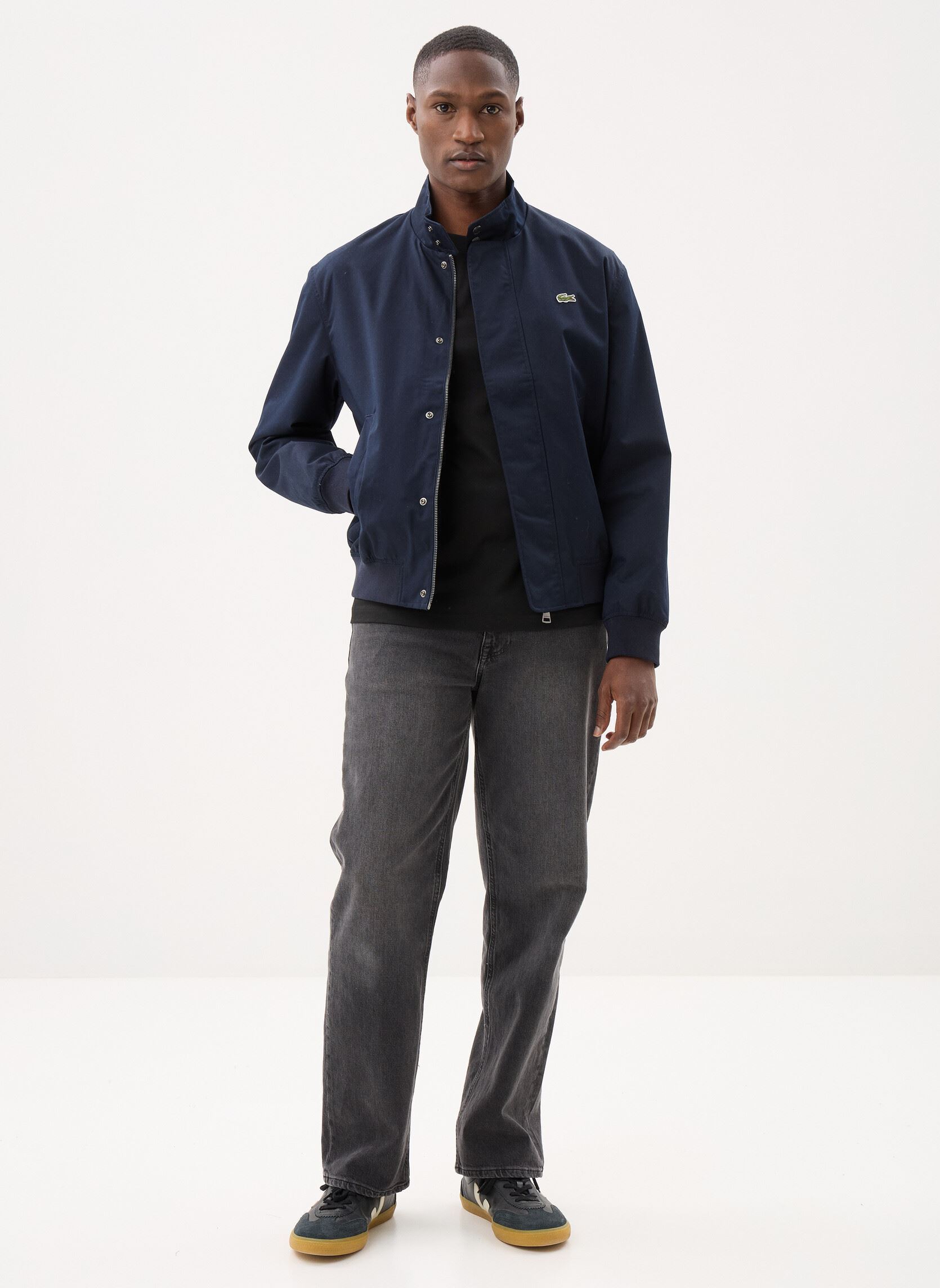 Vestes Veste BH1349 homme bleu Lacoste Vestes Veste BH1349 homme bleu ABIMES