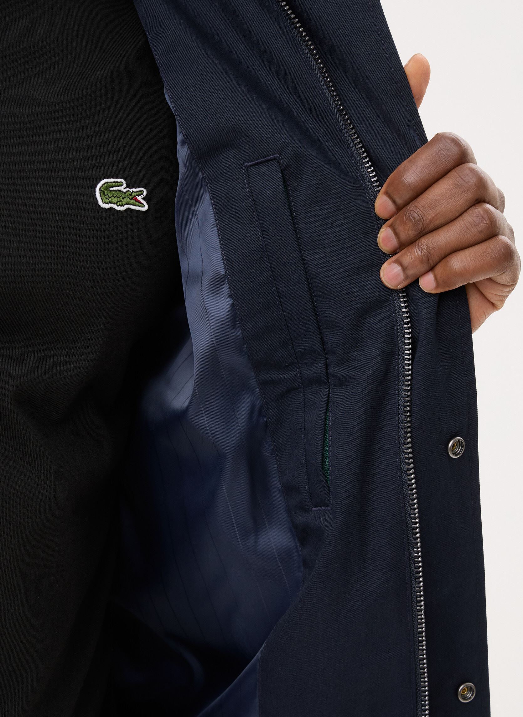Vestes Veste BH1349 homme bleu Lacoste Vestes Veste BH1349 homme bleu ABIMES