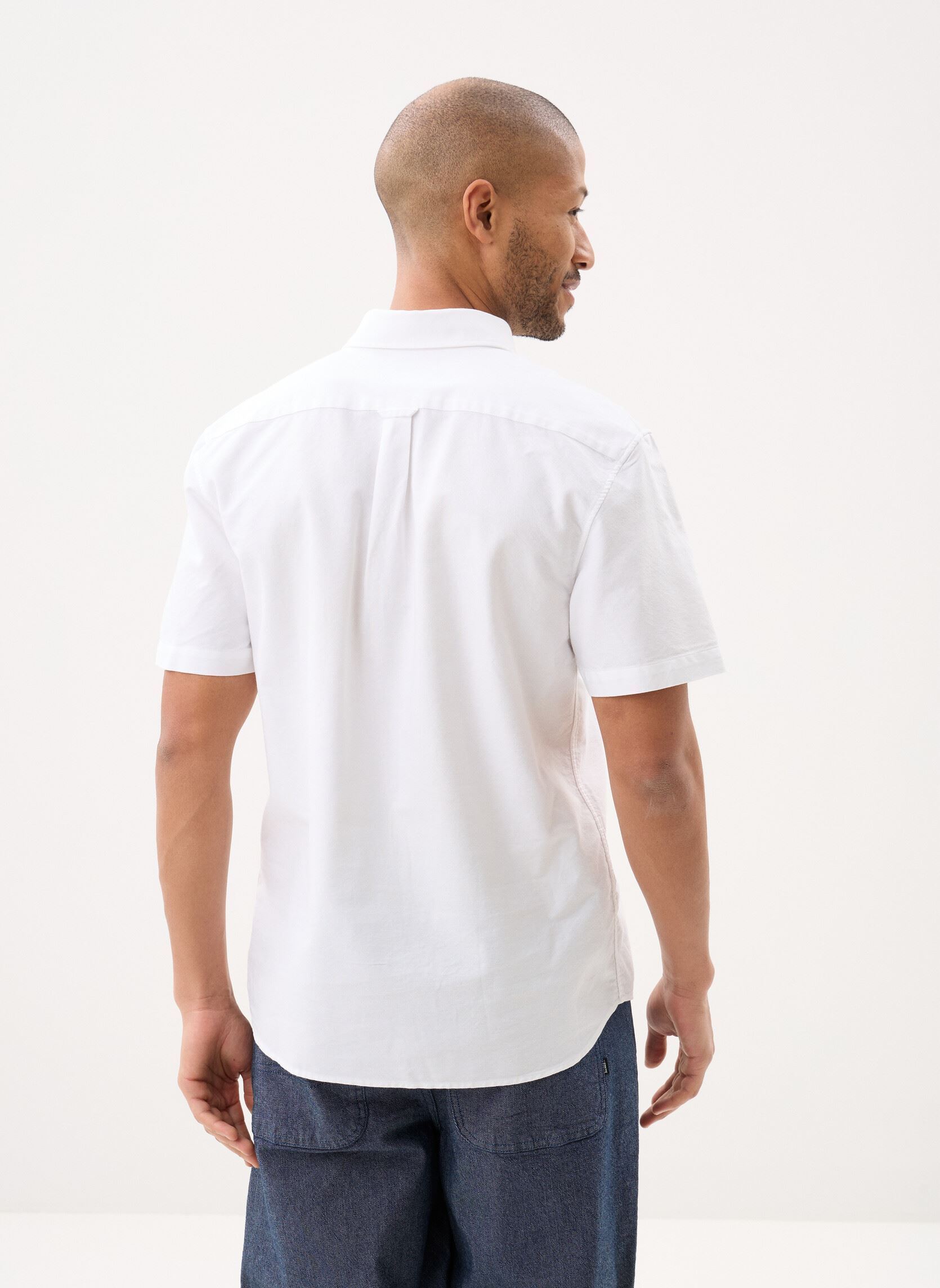 Hemden Woven Shirts CH1917 heren wit Lacoste Hemden Woven Shirts CH1917 heren wit BLANC
