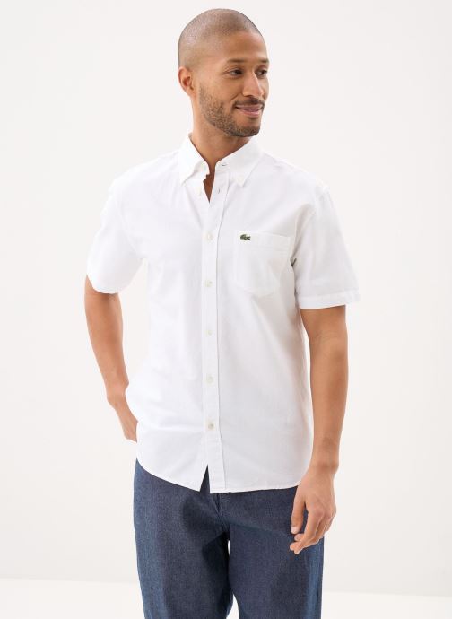 Lacoste Hemden Woven Shirts CH1917 heren wit