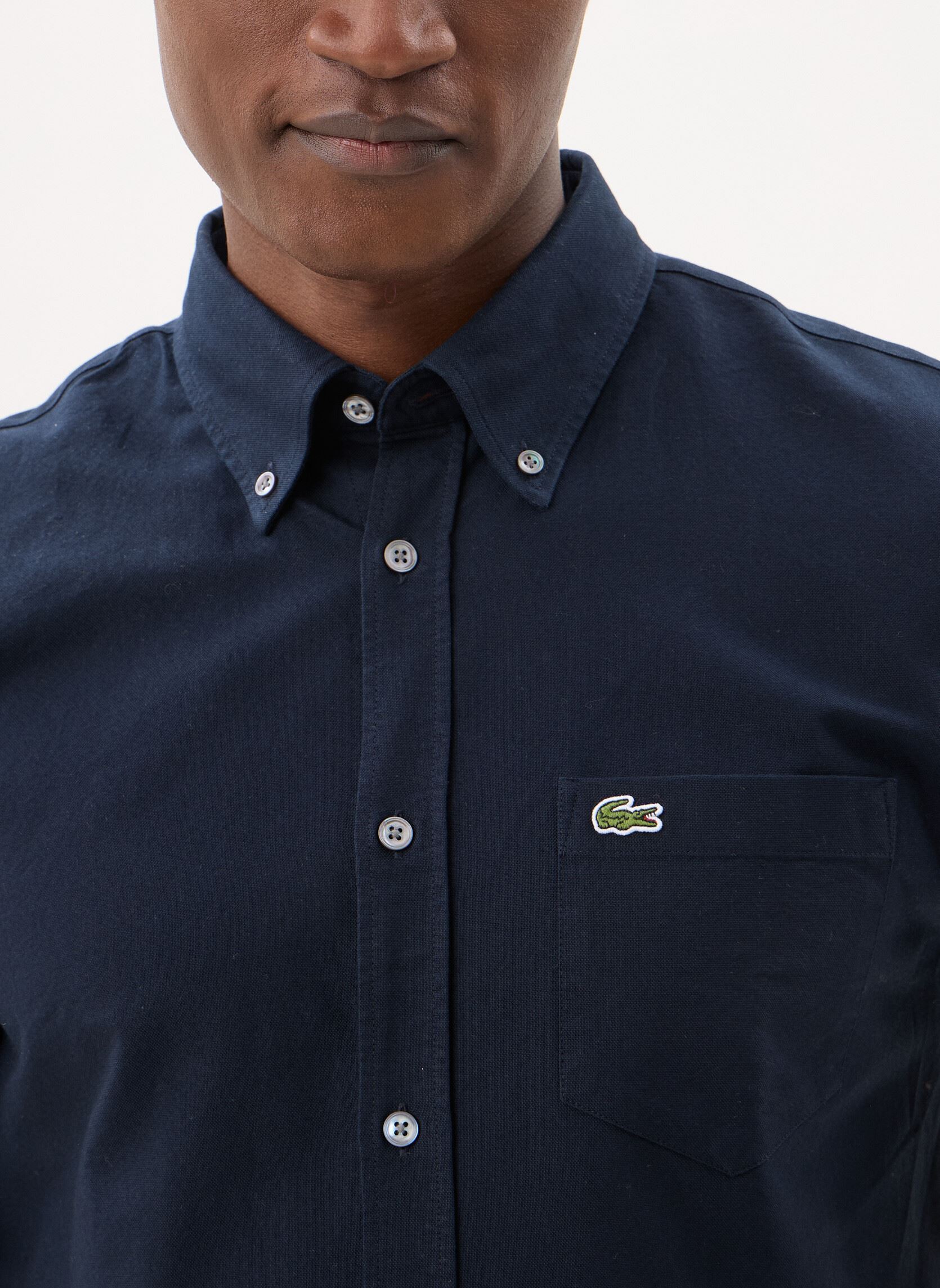 Hemden Woven Shirts CH1917 heren blauw Lacoste Hemden Woven Shirts CH1917 heren blauw ABIMES/ABIMES