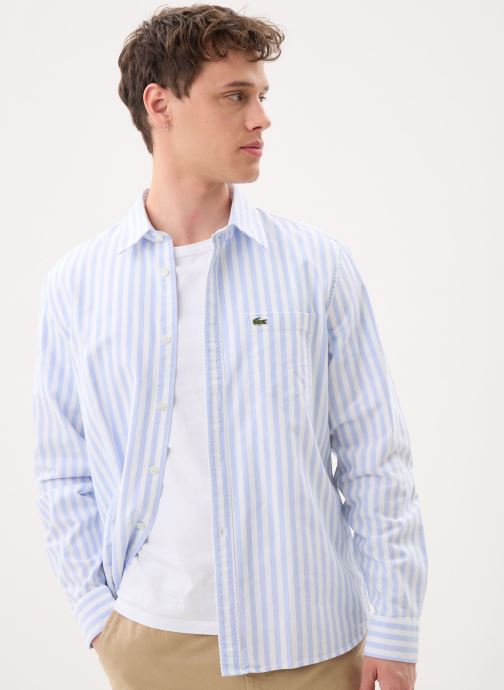 Lacoste Chemises Chemise Casual CH5623 homme bleu