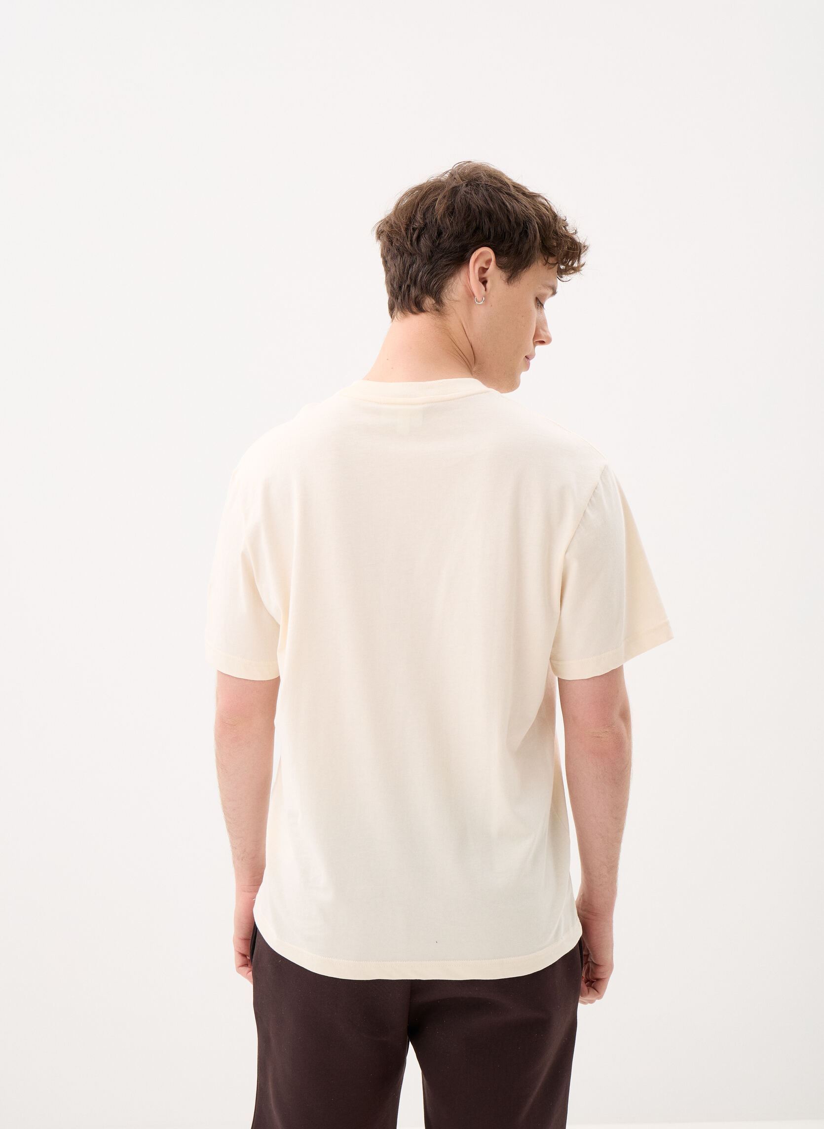 Kurzarm-T-Shirts Tee-Shirt TH0896 herren weiß Lacoste Kurzarm-T-Shirts Tee-Shirt TH0896 herren weiß LAPONIE/LIONNE