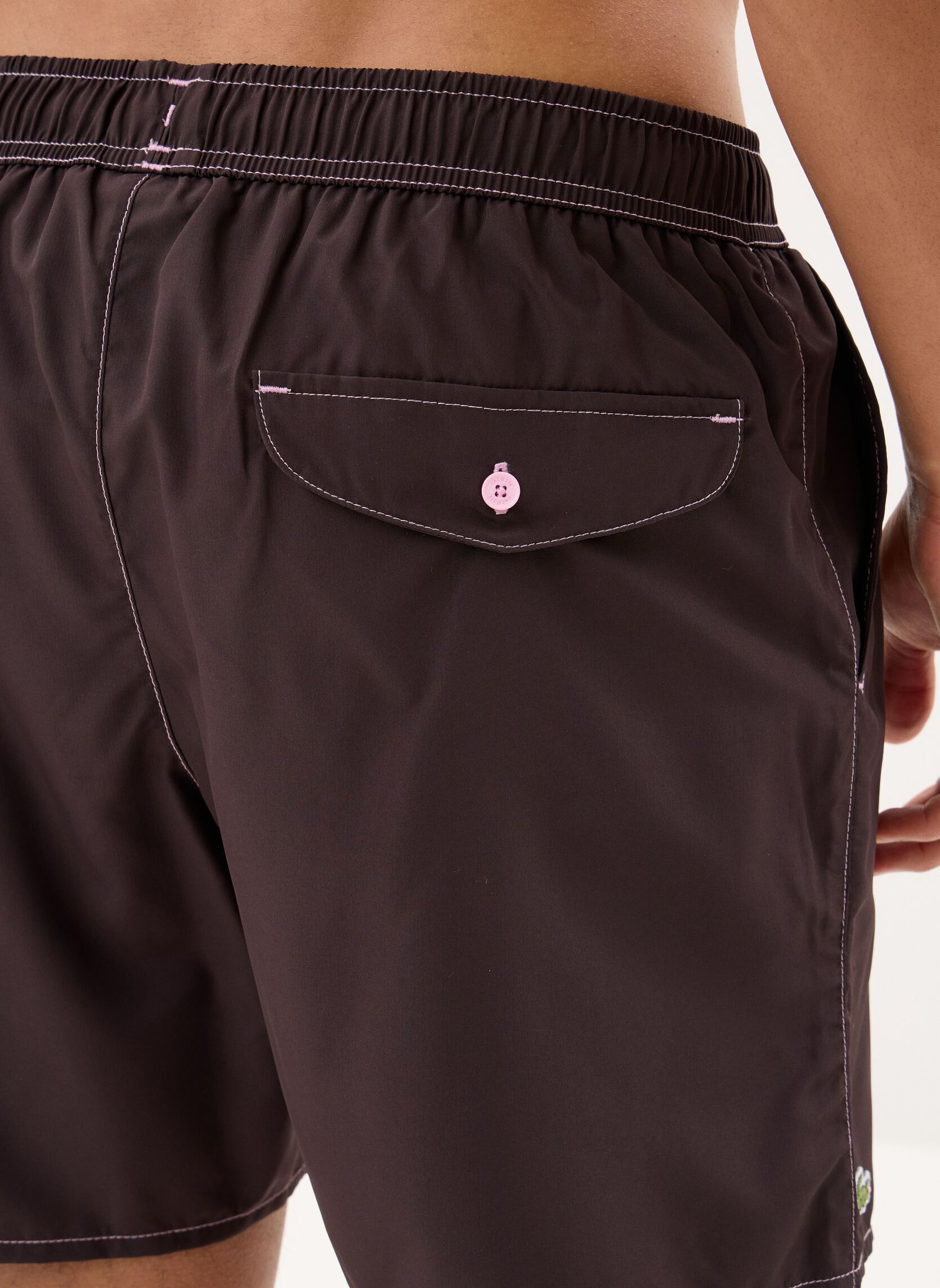Badeshorts Maillot De Bain MH1887 herren blau Lacoste Badeshorts Maillot De Bain MH1887 herren blau Buffle