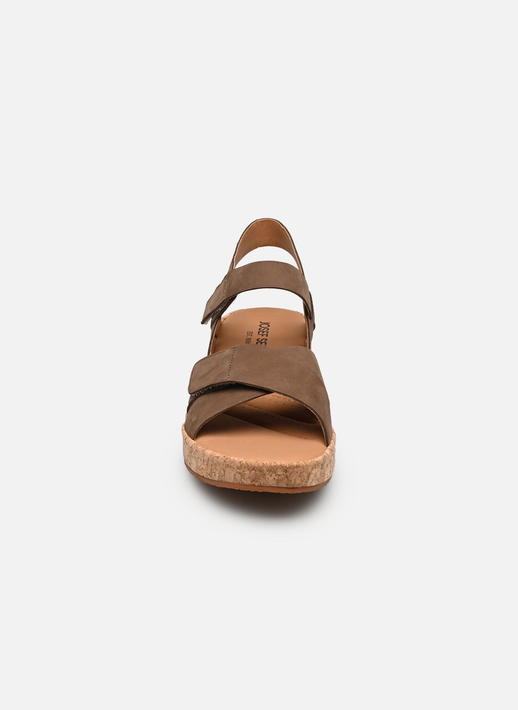 Sandales compensées et plateformes Evita 03 femme marron Josef Seibel Sandales compensées et plateformes Evita 03 femme marron TAUPE
