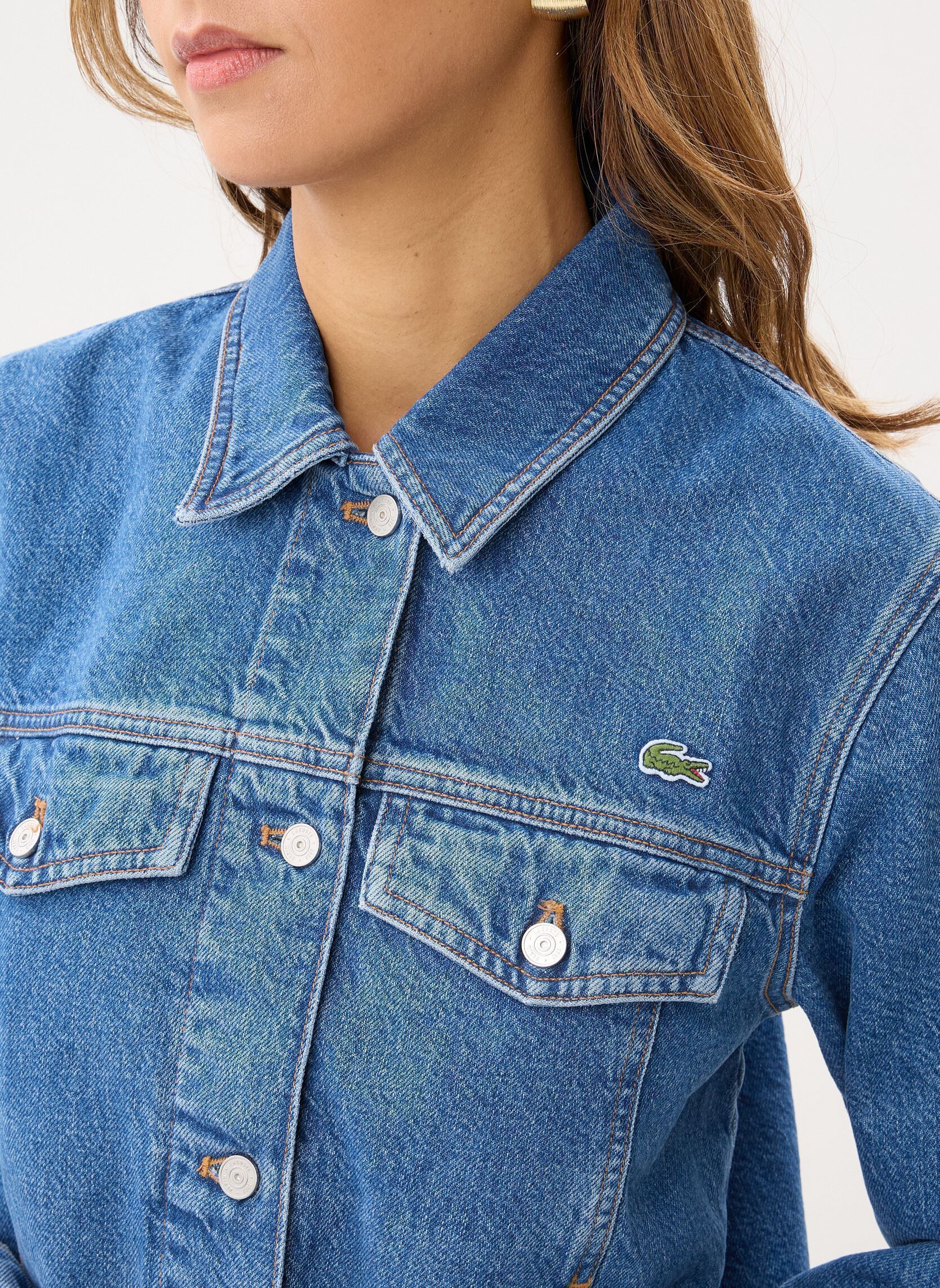 Jassen Blouson BF0244 dames blauw Lacoste Jassen Blouson BF0244 dames blauw MEDIUM BLUE