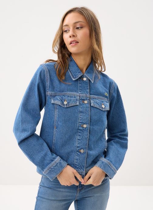 Lacoste Vestes Blouson BF0244 femme bleu