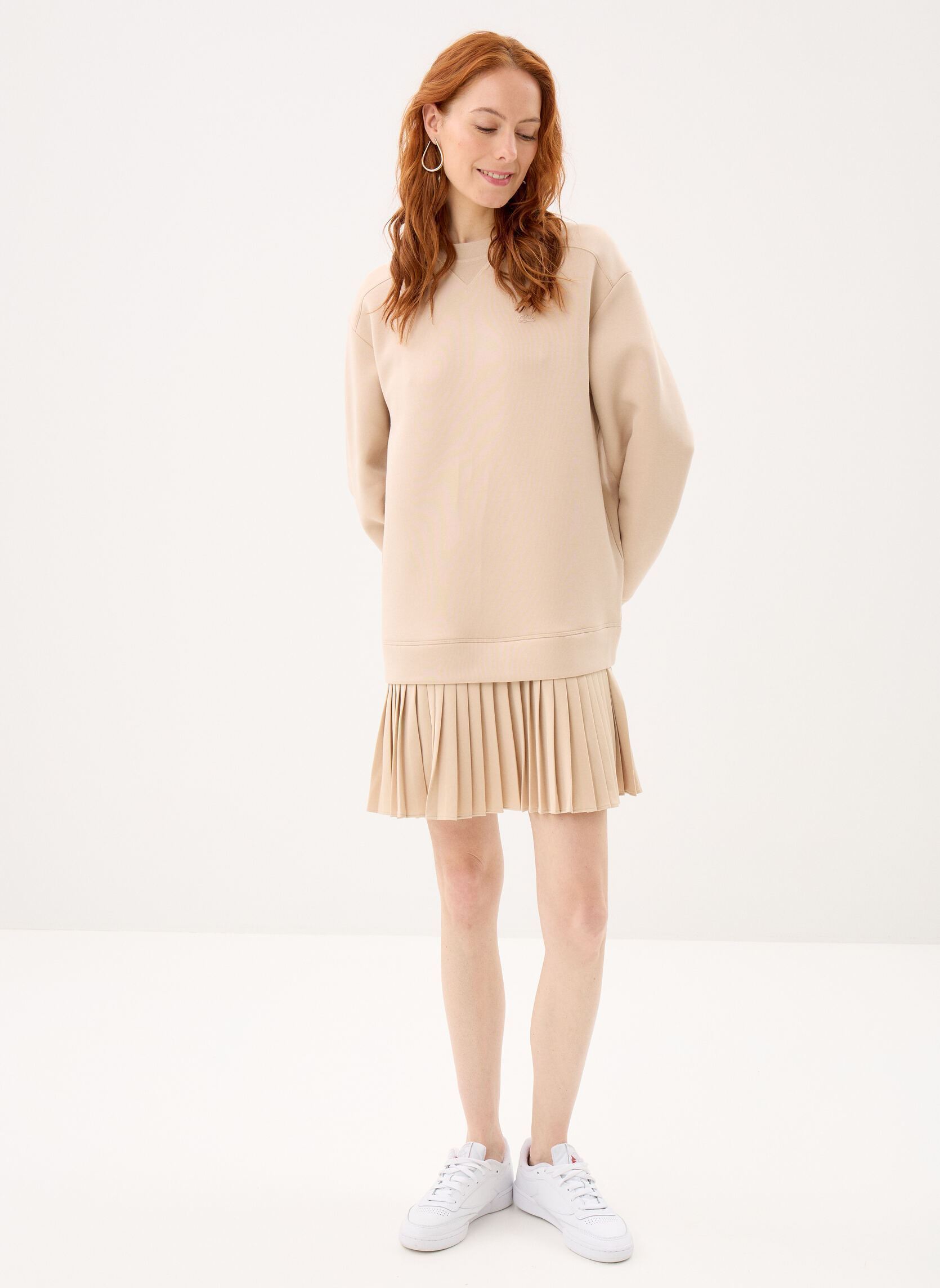 Kleider Robe EF0044 damen beige Lacoste Kleider Robe EF0044 damen beige LIONNE