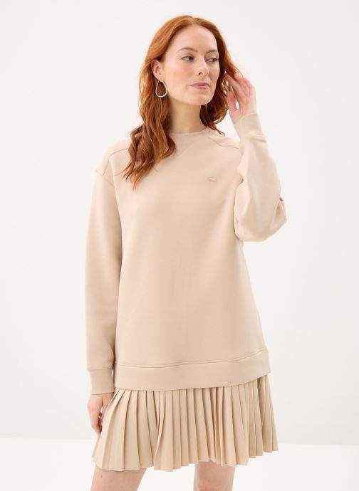 Lacoste Kleider Robe EF0044 damen beige