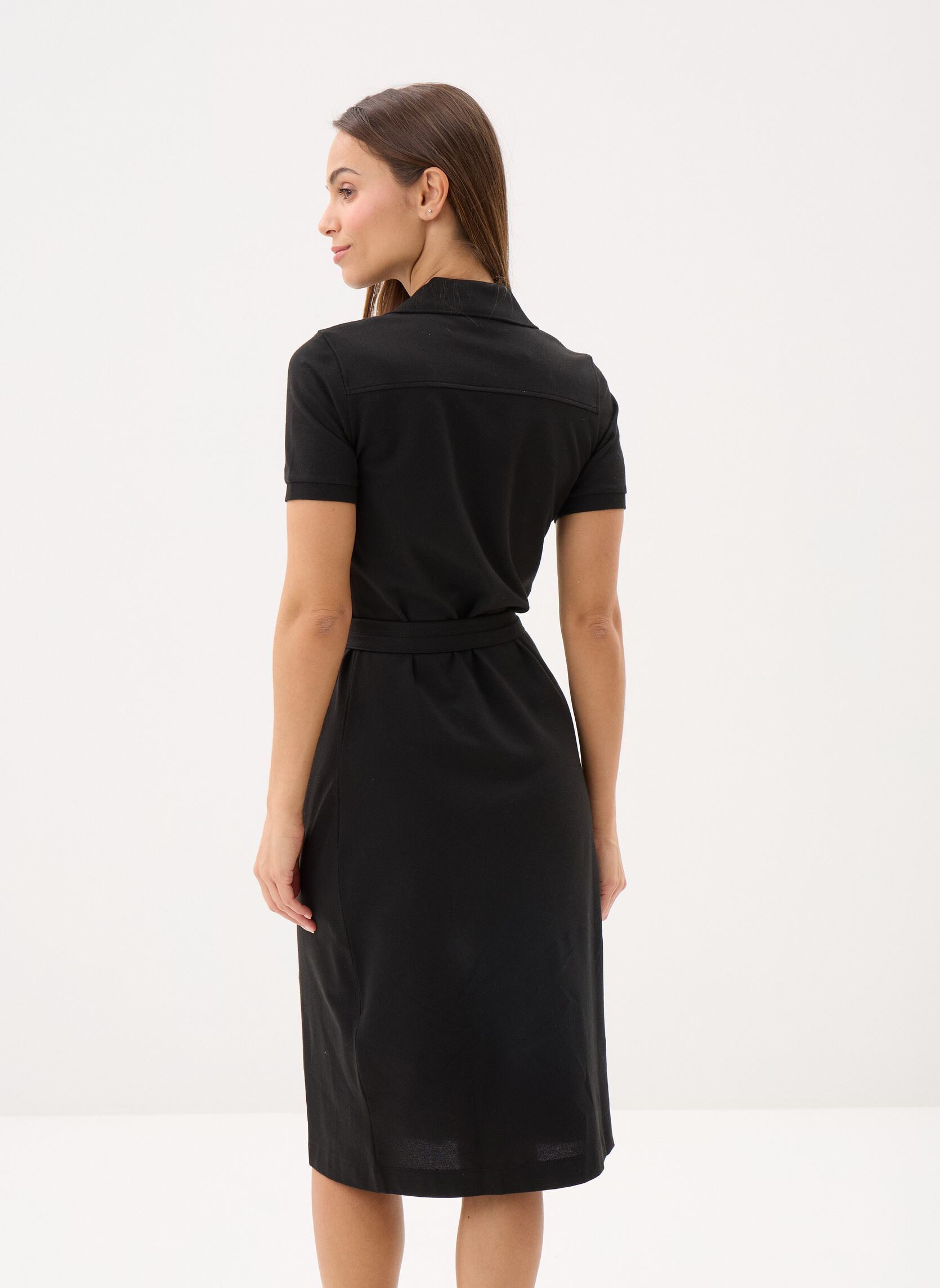 Robes Robe Maille EF9825 femme noir Lacoste Robes Robe Maille EF9825 femme noir NOIR
