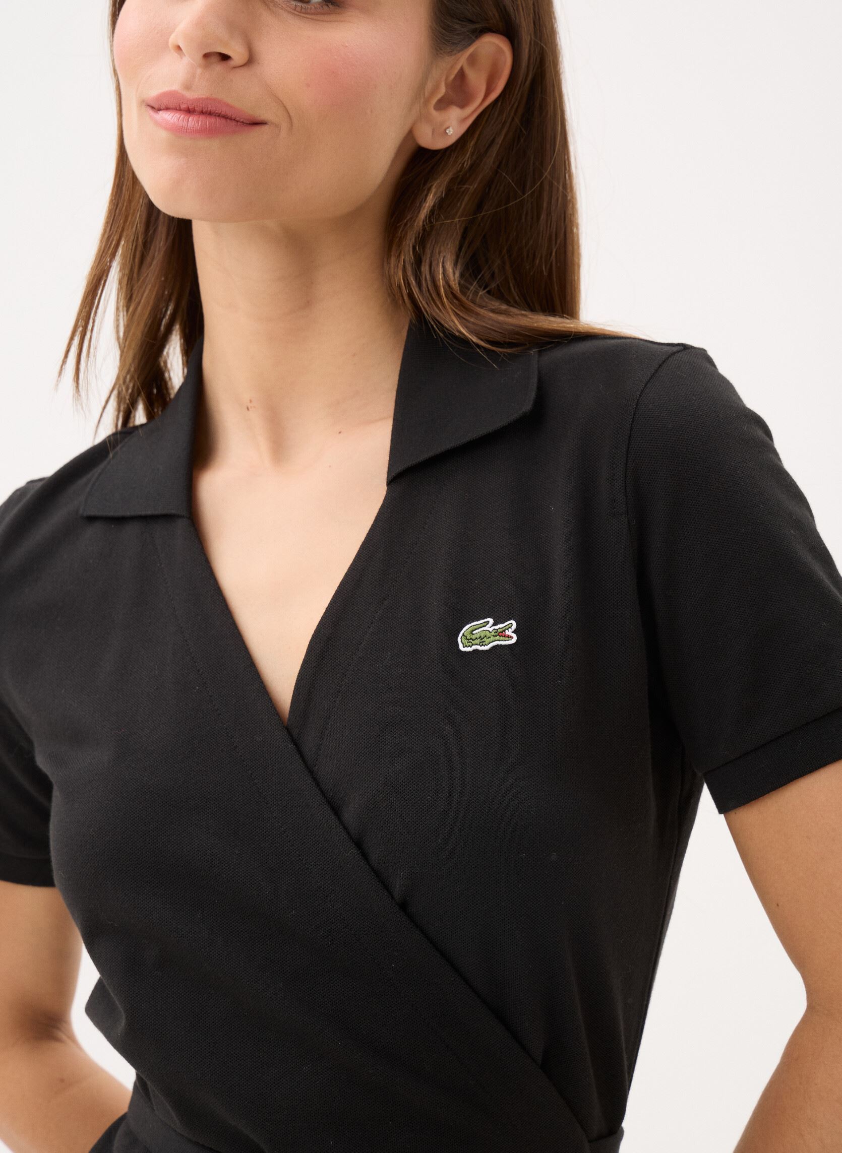 Robes Robe Maille EF9825 femme noir Lacoste Robes Robe Maille EF9825 femme noir NOIR