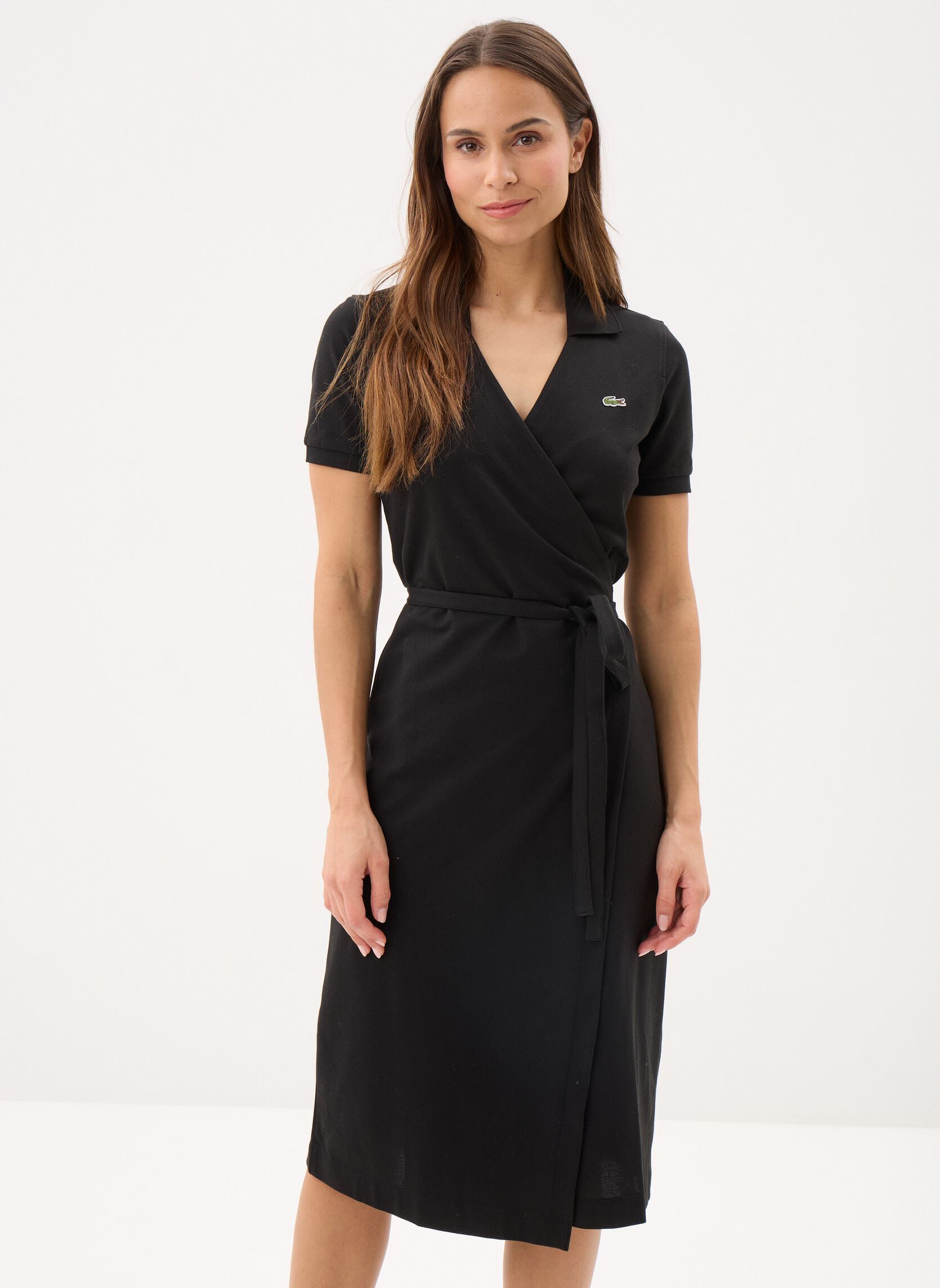 Vêtements Lacoste Robe Maille EF9825 pour Femme - vue 1