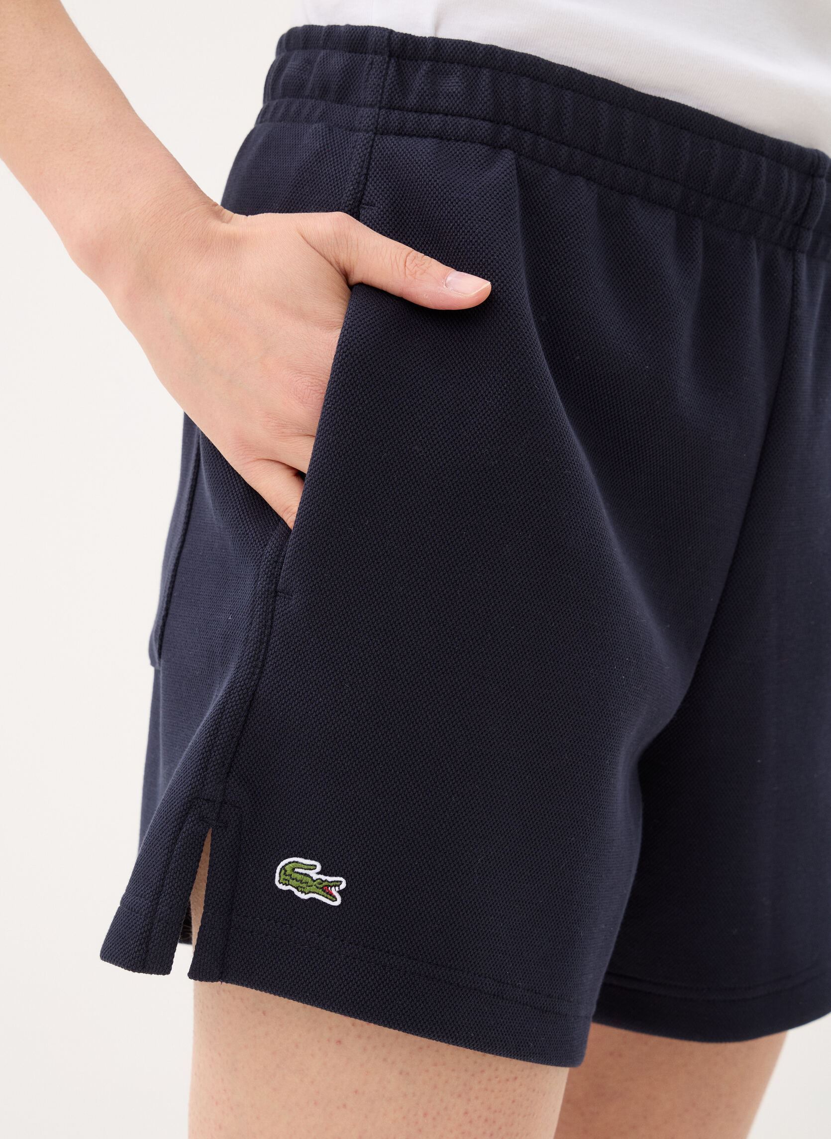 Shorts Shorts Maille GF6901 damen blau Lacoste Shorts Shorts Maille GF6901 damen blau ABIMES