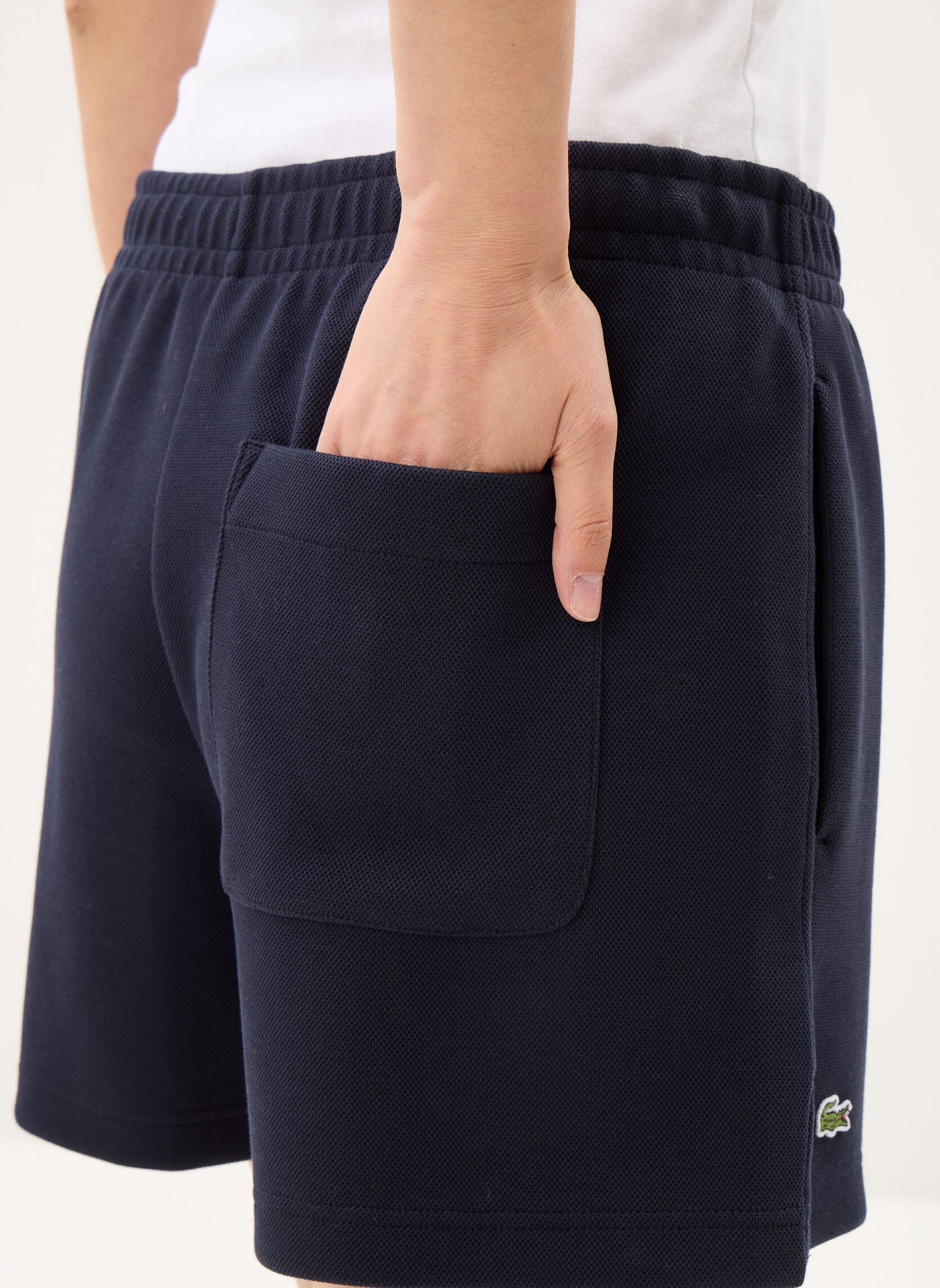 Shorts Shorts Maille GF6901 damen blau Lacoste Shorts Shorts Maille GF6901 damen blau ABIMES