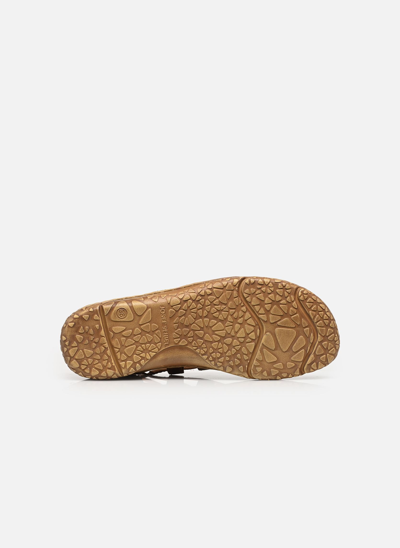 Platte sandalen Ivy 06 dames bruin Josef Seibel Platte sandalen Ivy 06 dames bruin CASTAGNE