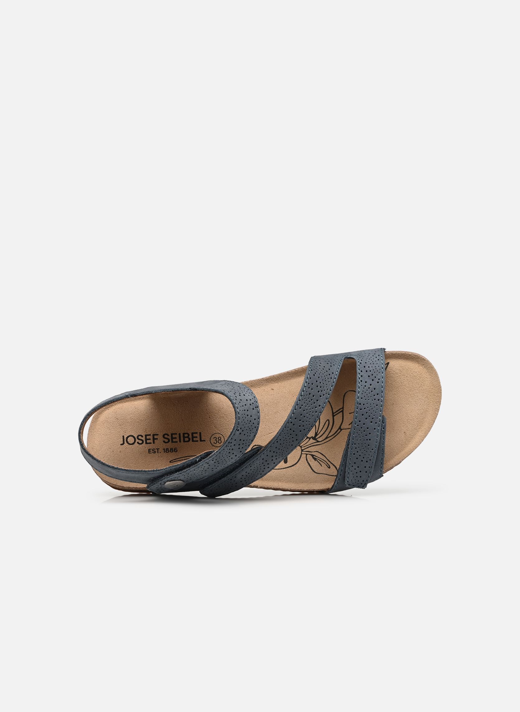 Sandales compensées et plateformes Tonga 78 femme bleu Josef Seibel Sandales compensées et plateformes Tonga 78 femme bleu INDIGO