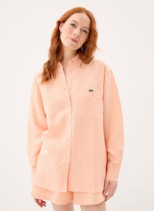 Lacoste Hemden Shirt CF1429 damen rosa