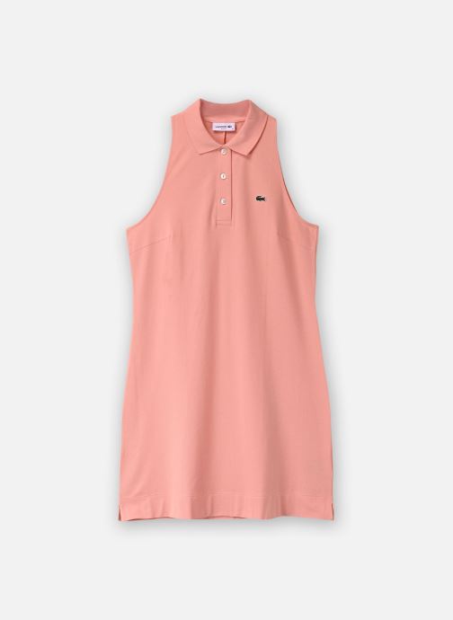 Lacoste Robes Robe Maille EF1452 femme rose