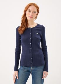 Gilets Gilet TF9866 femme bleu