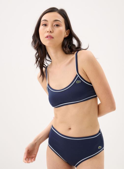 Lacoste Sport-beha bikinitops Maillot De Bain MF9828 dames blauw