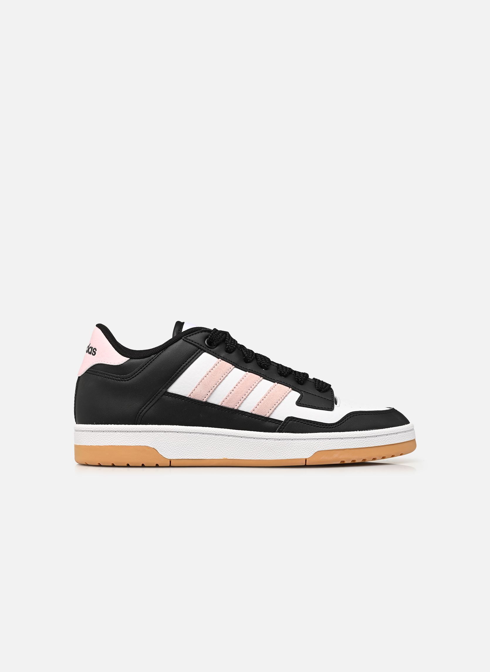 Baskets RAPID COURT LOW W M homme noir adidas sportswear Baskets RAPID COURT LOW W M homme noir CBLACK/CLPINK/FTWWHT
