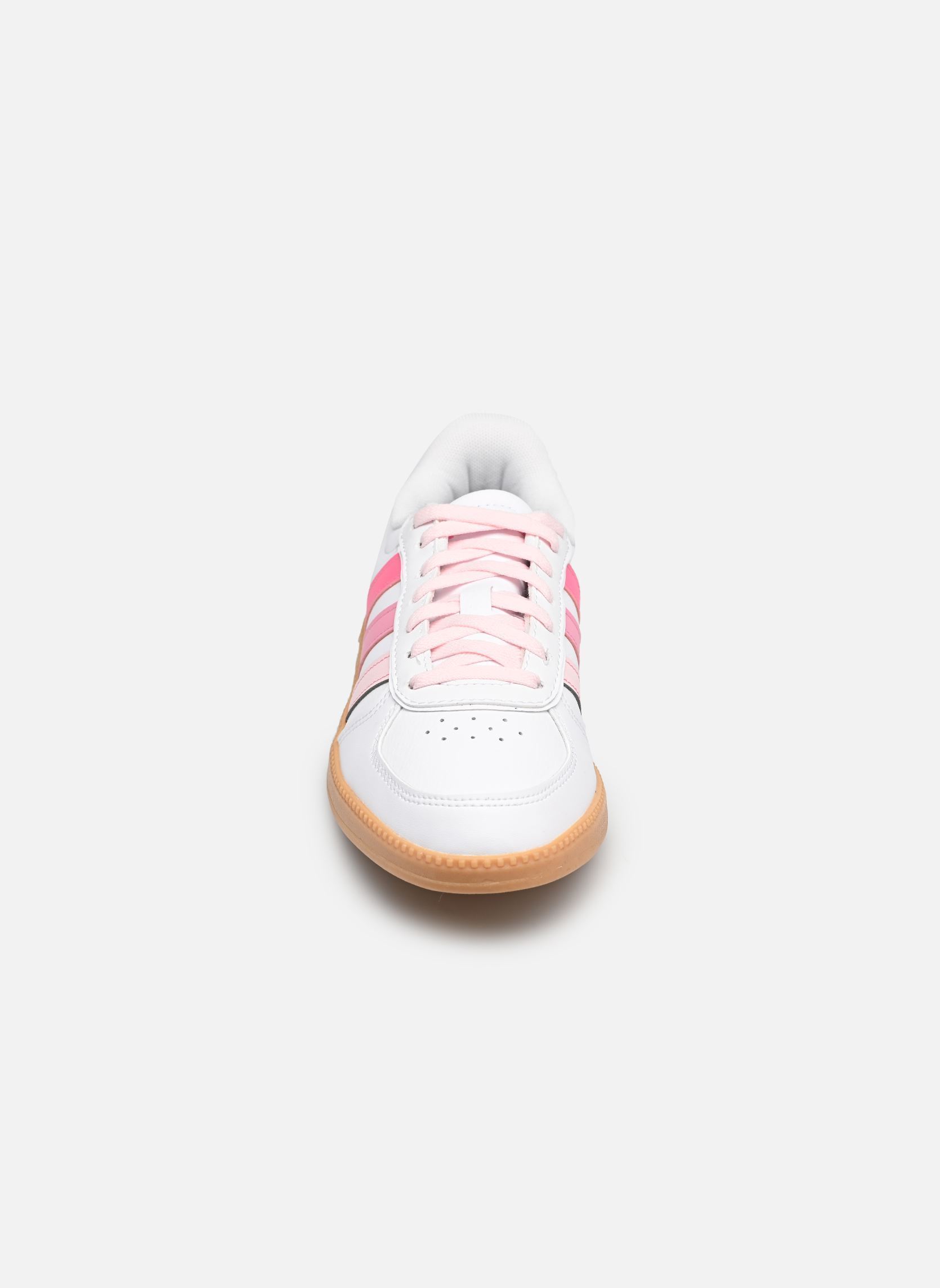 Baskets BREAKNET SLEEK W femme blanc adidas sportswear Baskets BREAKNET SLEEK W femme blanc FTWWHT/CLPINK/BLIPNK