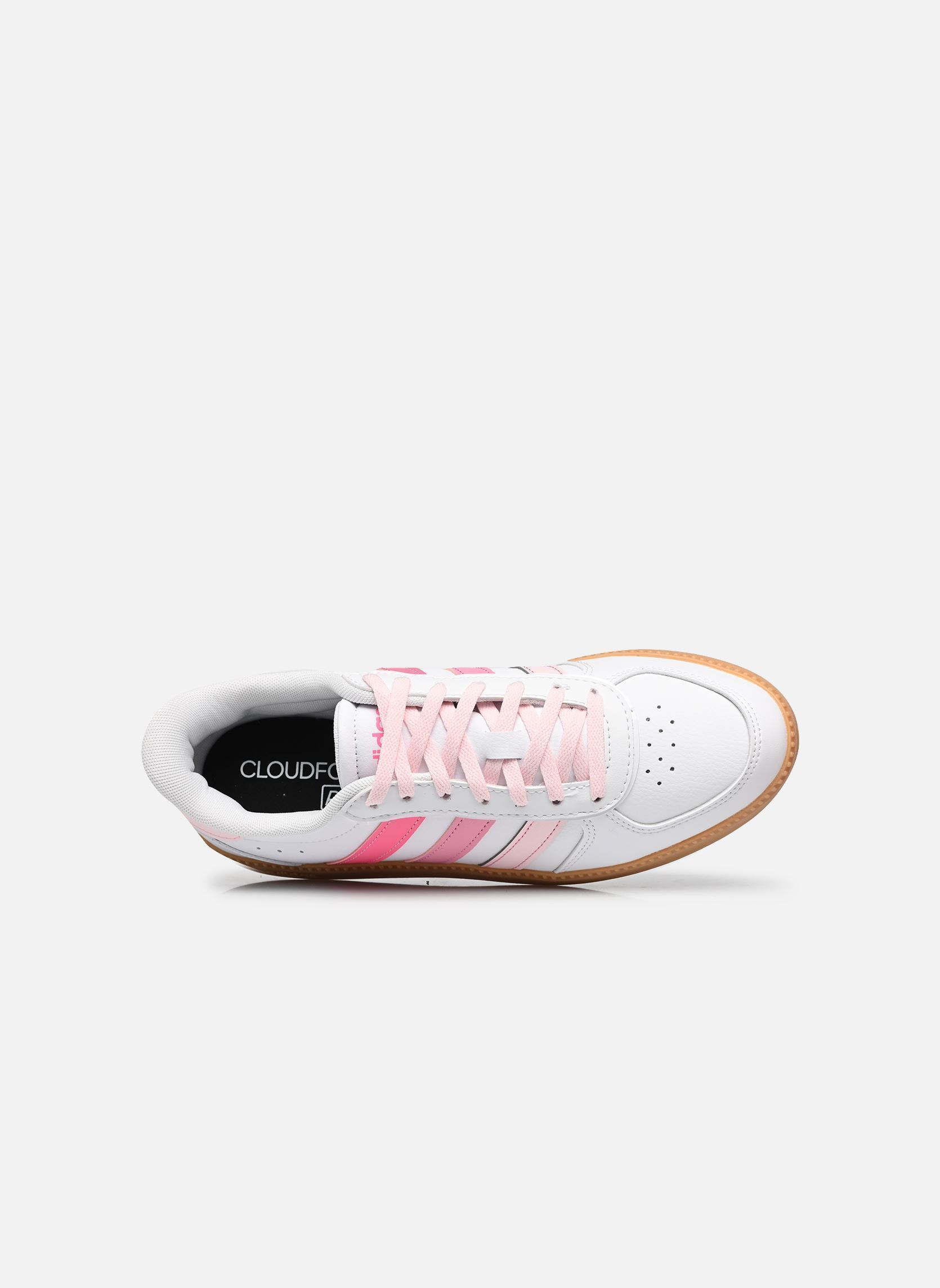 Baskets BREAKNET SLEEK W femme blanc adidas sportswear Baskets BREAKNET SLEEK W femme blanc FTWWHT/CLPINK/BLIPNK