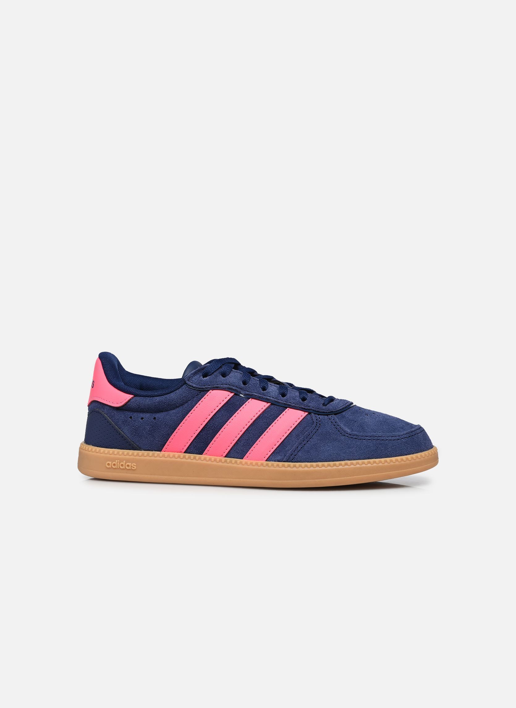 Sneakers BREAKNET SLEEK W dames blauw adidas sportswear Sneakers BREAKNET SLEEK W dames blauw DKBLUE/LUCPNK/GOLDMT