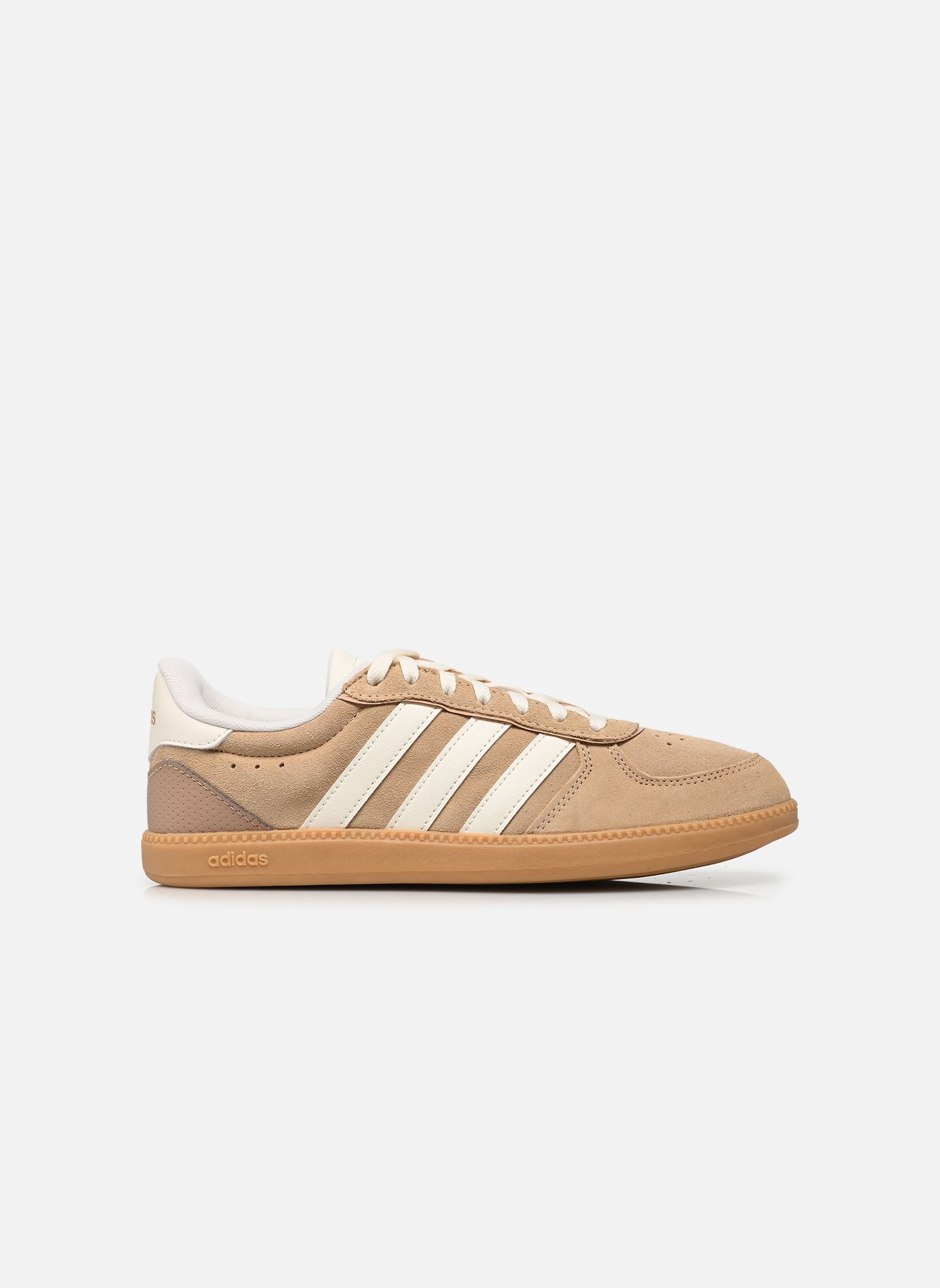 Baskets BREAKNET SLEEK W femme marron adidas sportswear Baskets BREAKNET SLEEK W femme marron WARSAN/CWHITE/GUM3