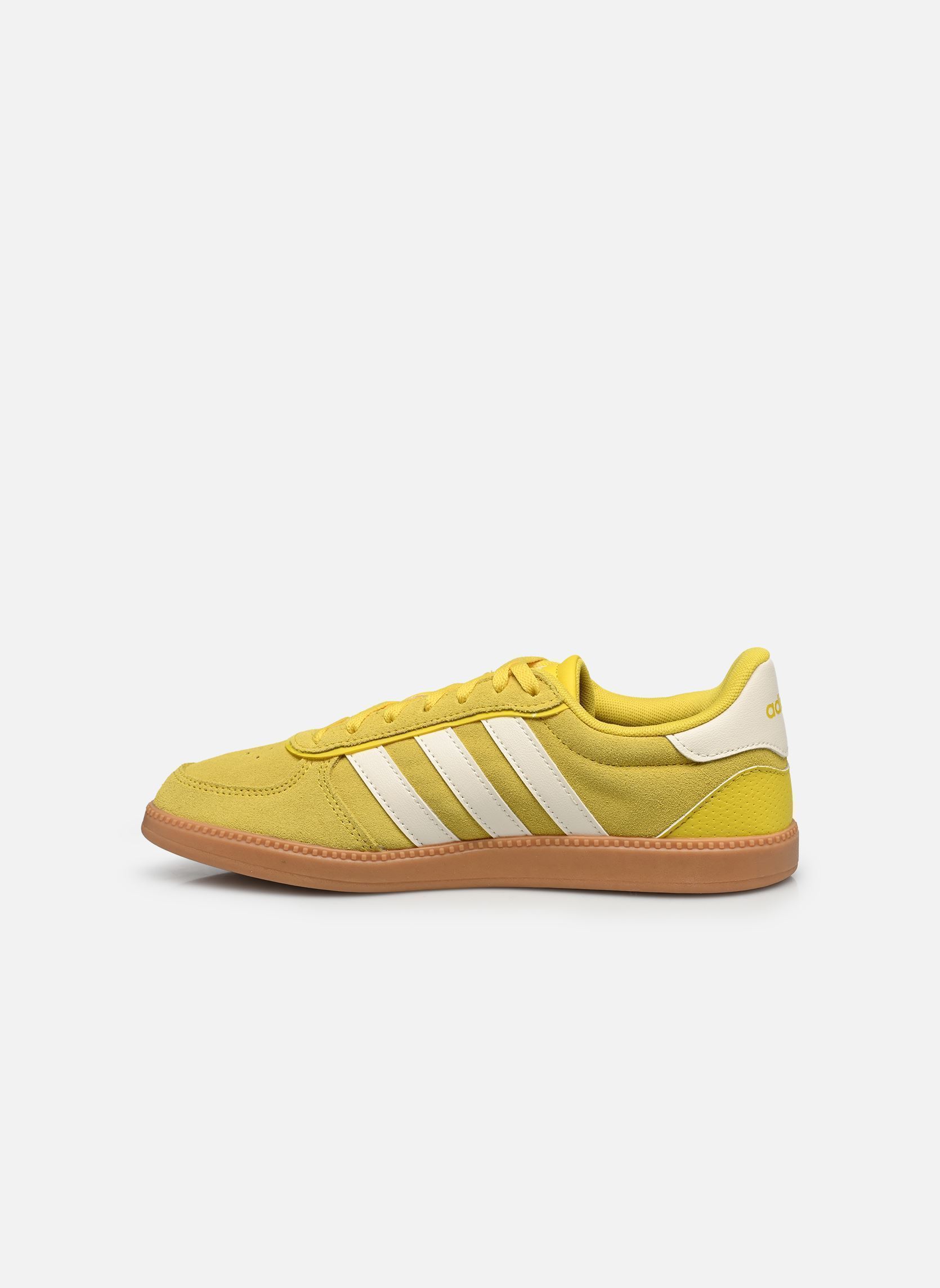 Sneakers BREAKNET SLEEK W dames geel adidas sportswear Sneakers BREAKNET SLEEK W dames geel YELLOW/OWHITE/GUM10