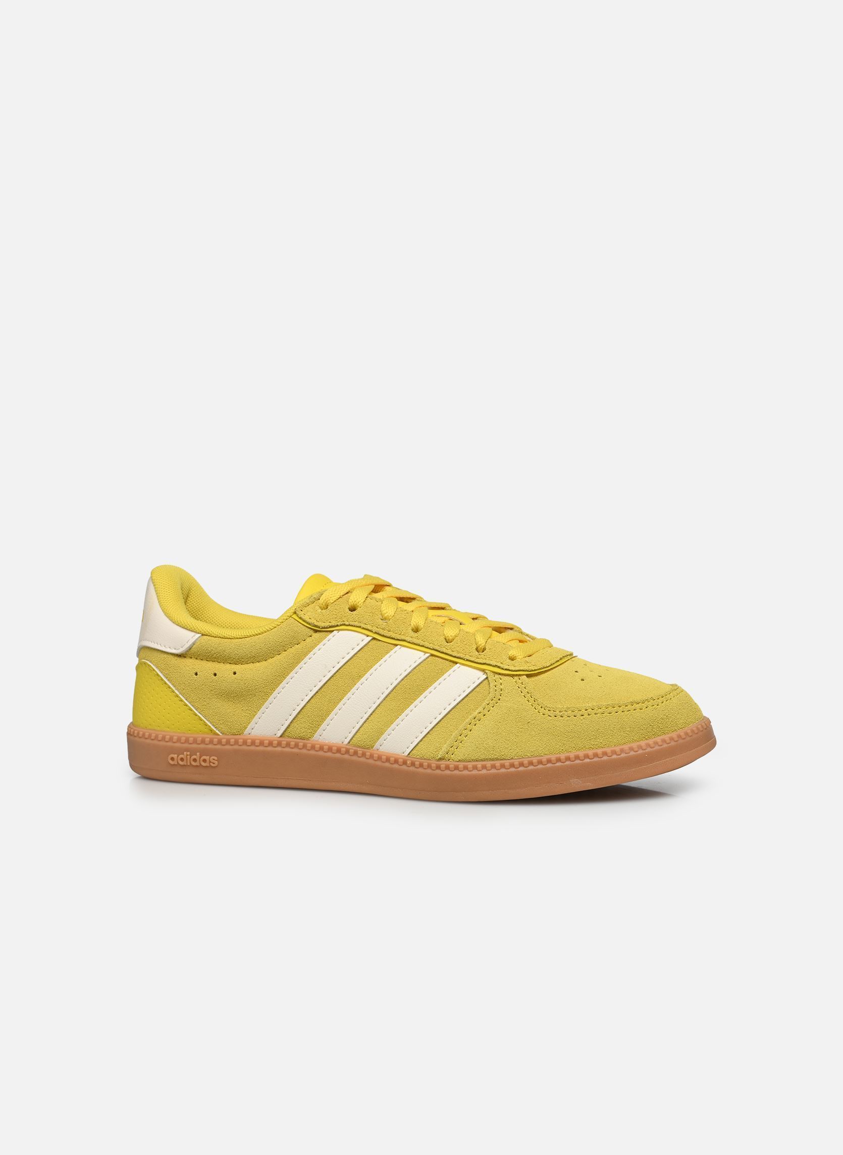 Sneakers BREAKNET SLEEK W dames geel adidas sportswear Sneakers BREAKNET SLEEK W dames geel YELLOW/OWHITE/GUM10
