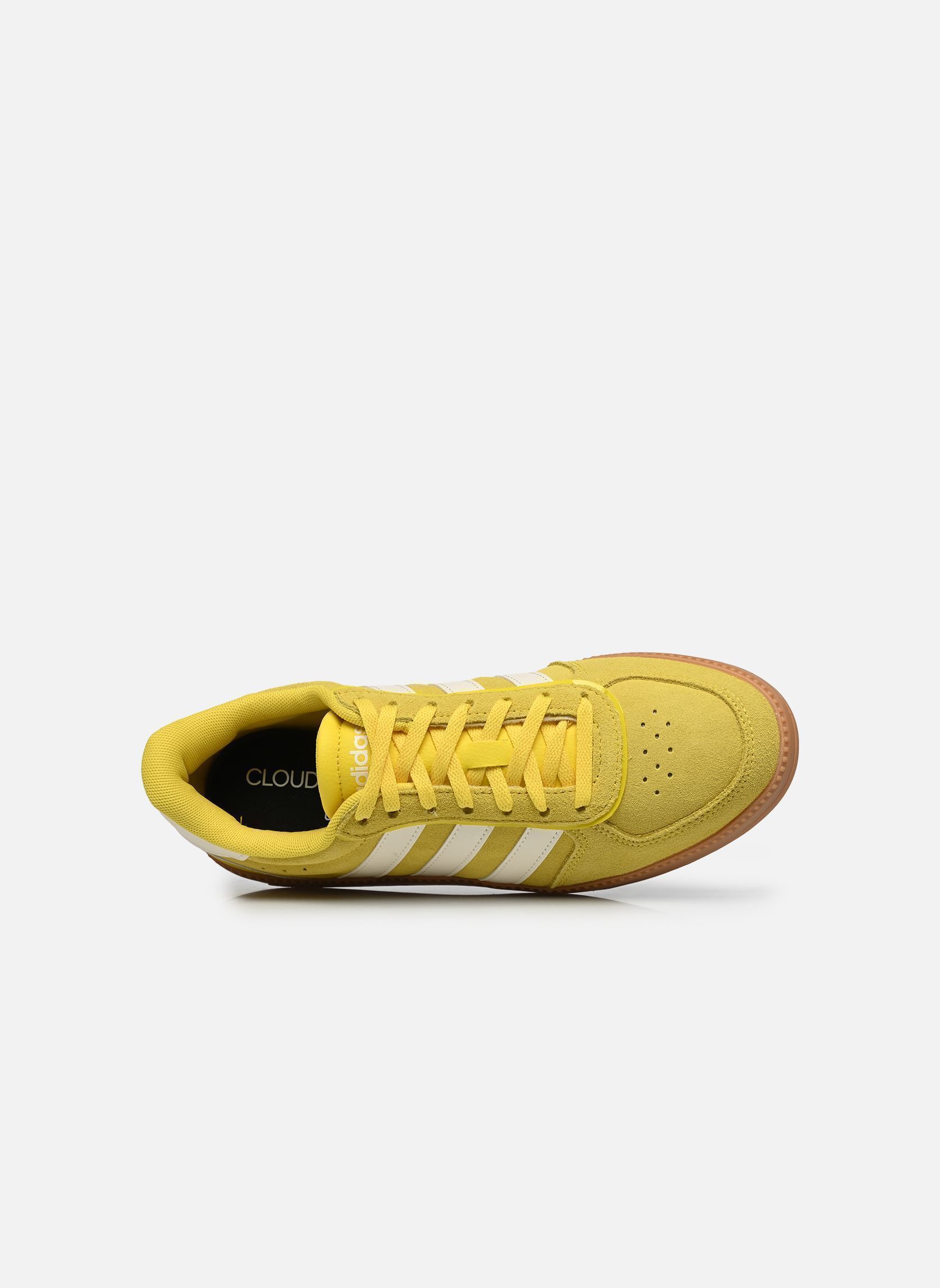 Sneakers BREAKNET SLEEK W dames geel adidas sportswear Sneakers BREAKNET SLEEK W dames geel YELLOW/OWHITE/GUM10