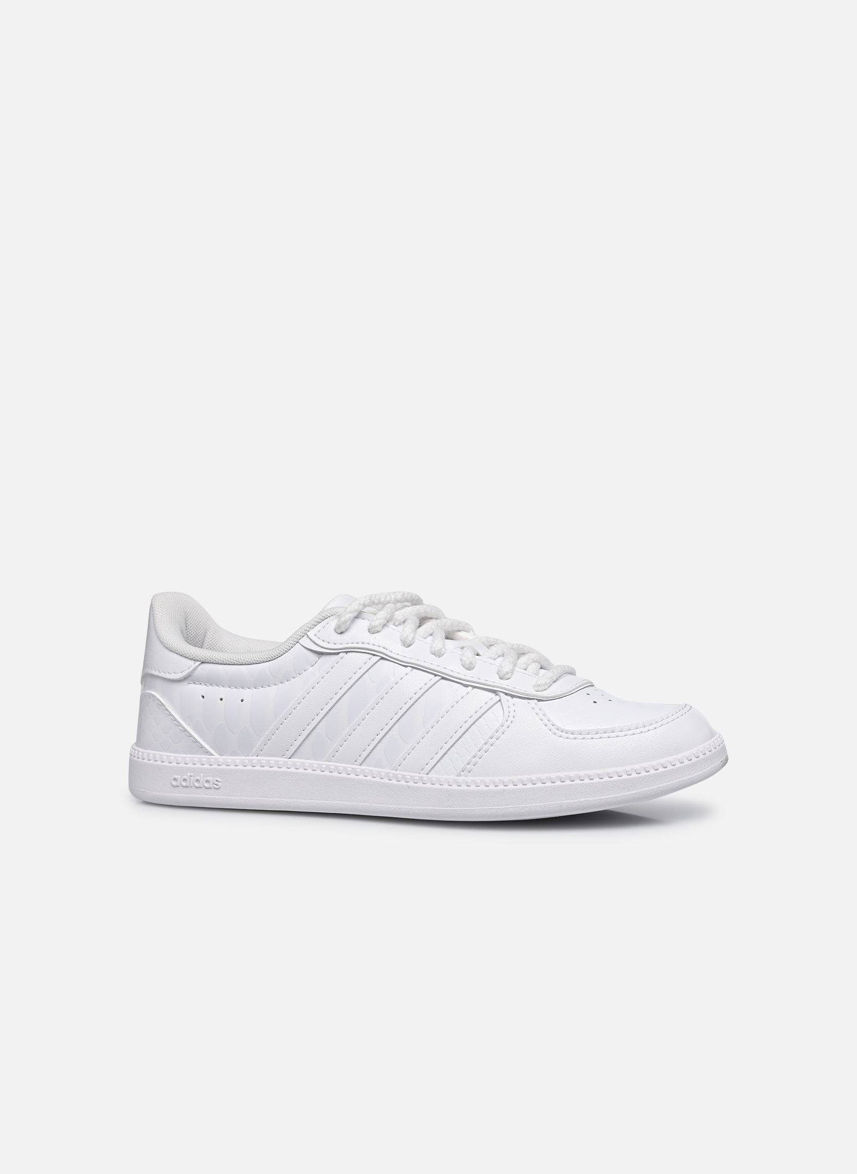 Sneakers BREAKNET SLEEK W dames wit adidas sportswear Sneakers BREAKNET SLEEK W dames wit FTWWHT/FTWWHT/FTWWHT