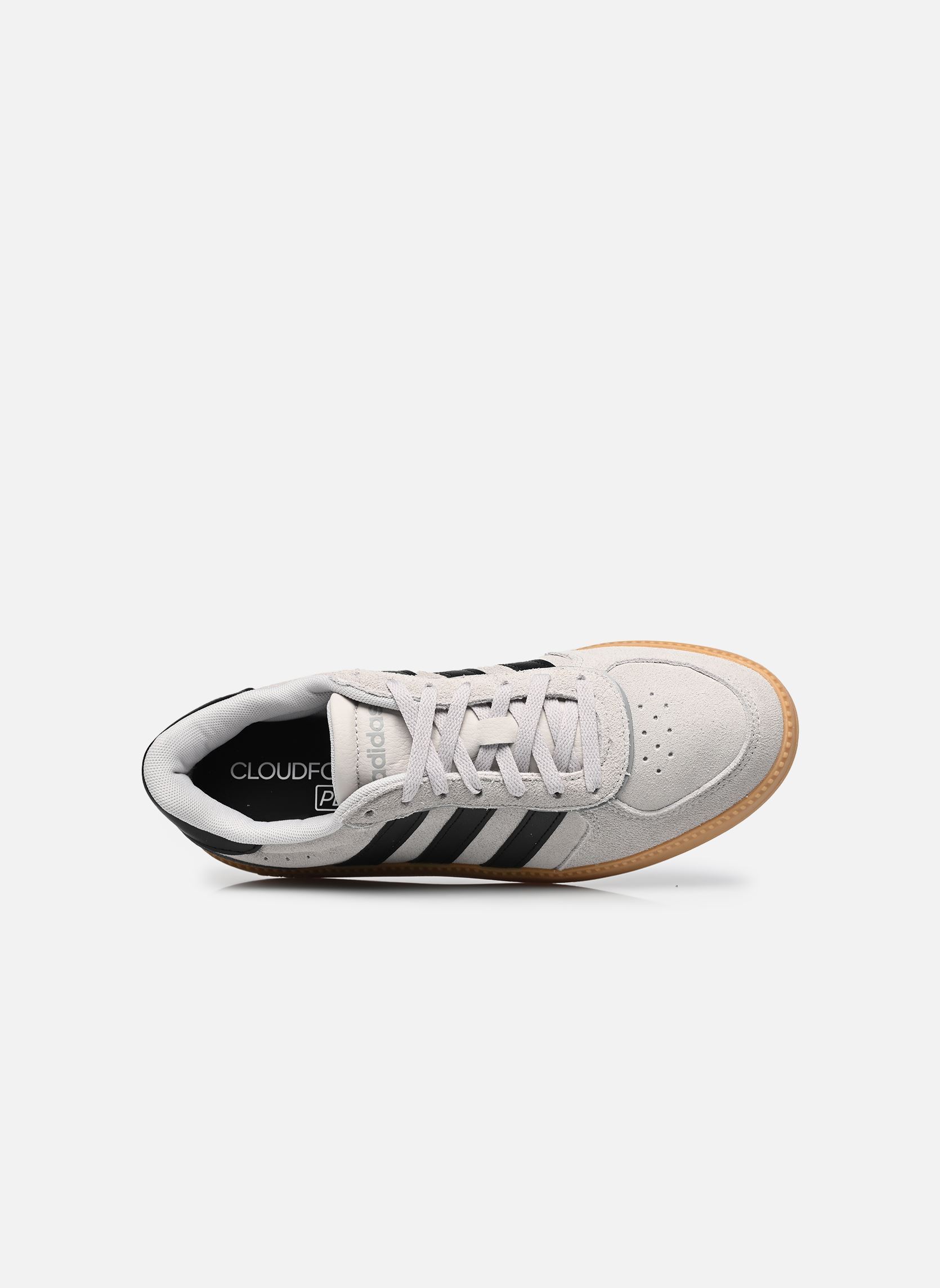 Baskets BREAKNET SLEEK W femme gris adidas sportswear Baskets BREAKNET SLEEK W femme gris GREONE/CBLACK/CBLACK