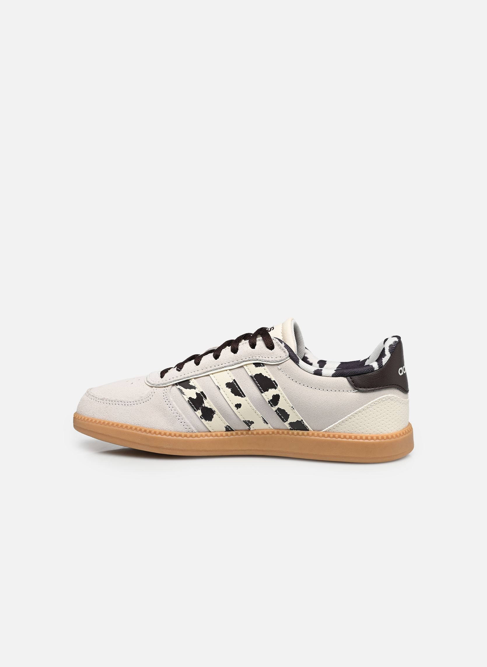 Sneaker BREAKNET SLEEK W damen weiß adidas sportswear Sneaker BREAKNET SLEEK W damen weiß OWHITE/OWHITE/DBROWN