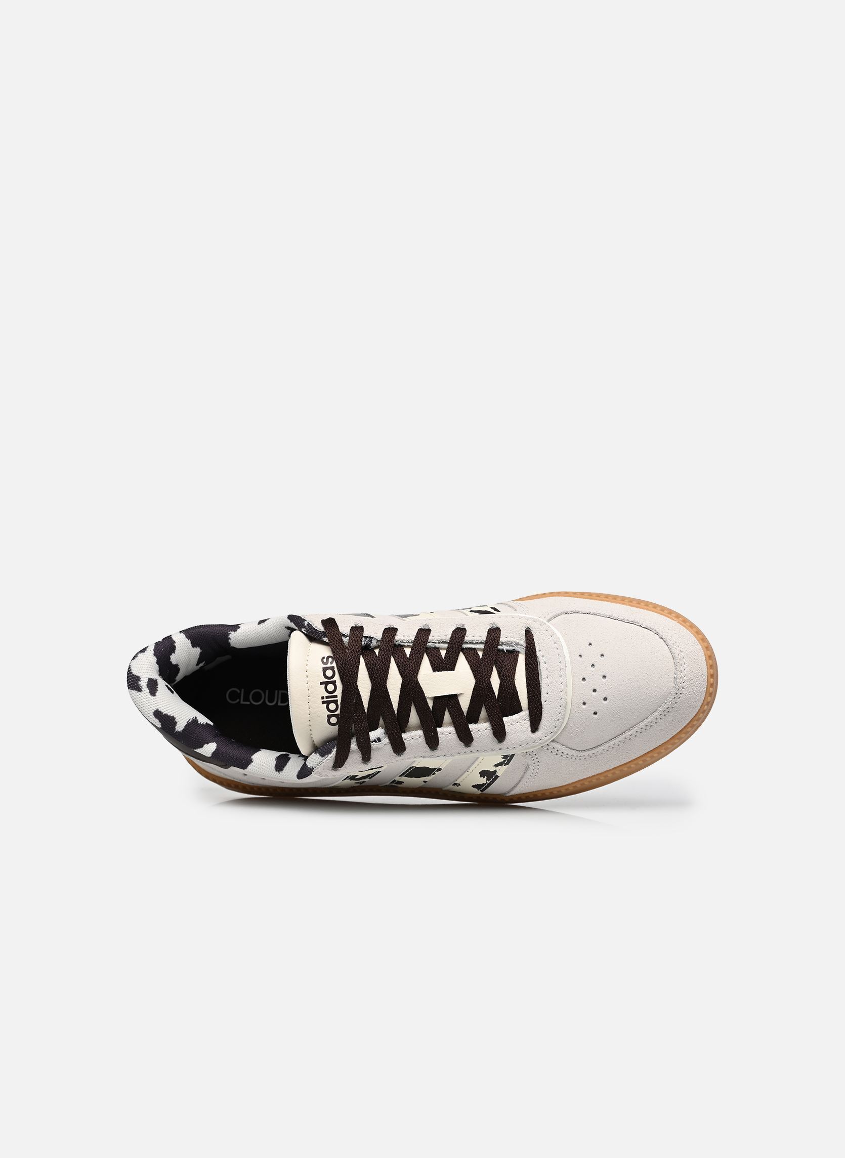 Sneaker BREAKNET SLEEK W damen weiß adidas sportswear Sneaker BREAKNET SLEEK W damen weiß OWHITE/OWHITE/DBROWN